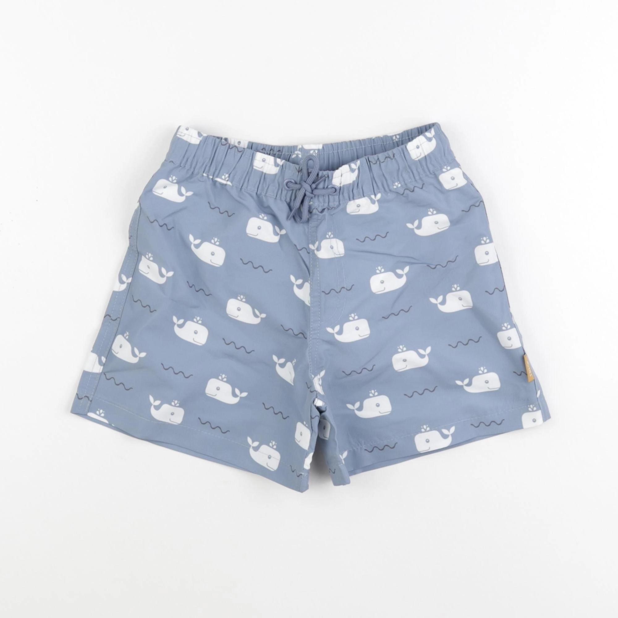 Fresk - Short de bain BALEINE bleu - 5/6 ans