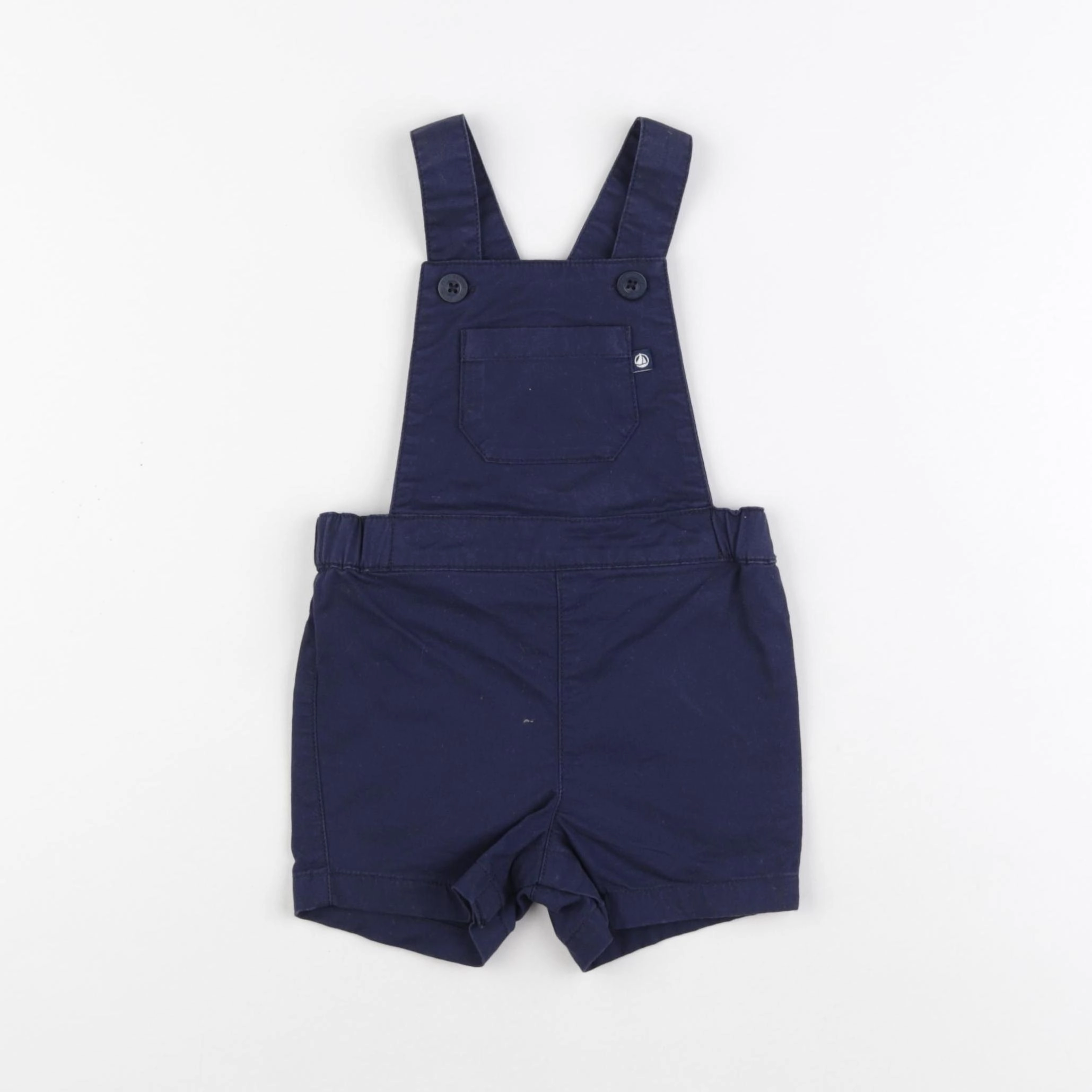Petit Bateau - salopette bleu - 6 mois