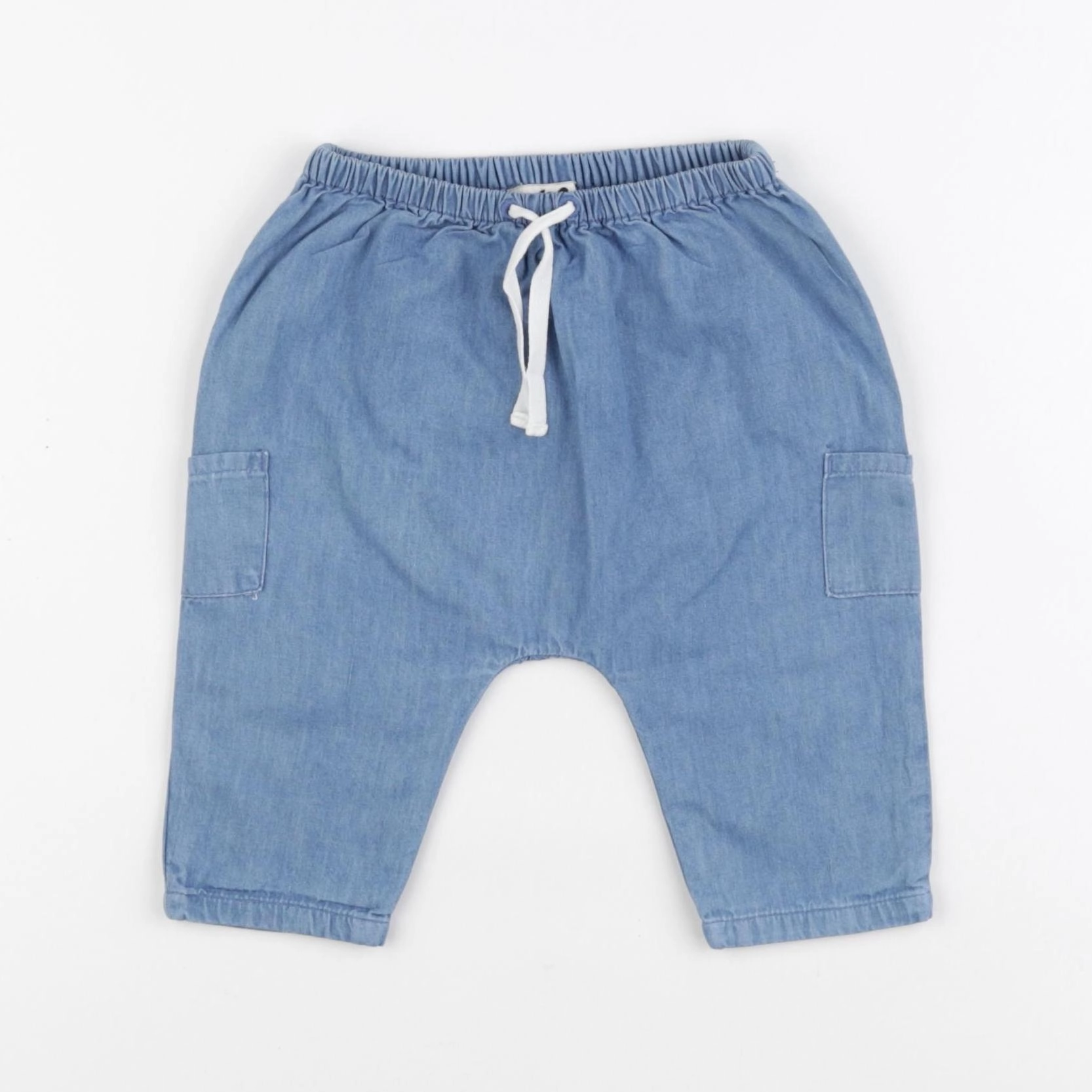 Cyrillus - pantalon bleu - 6 mois