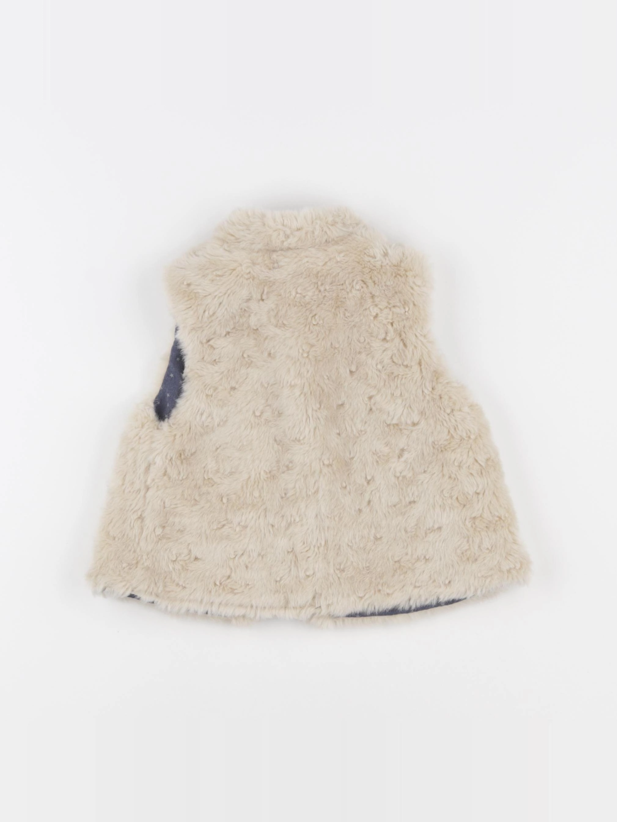Zara - gilet beige - 6/9 mois