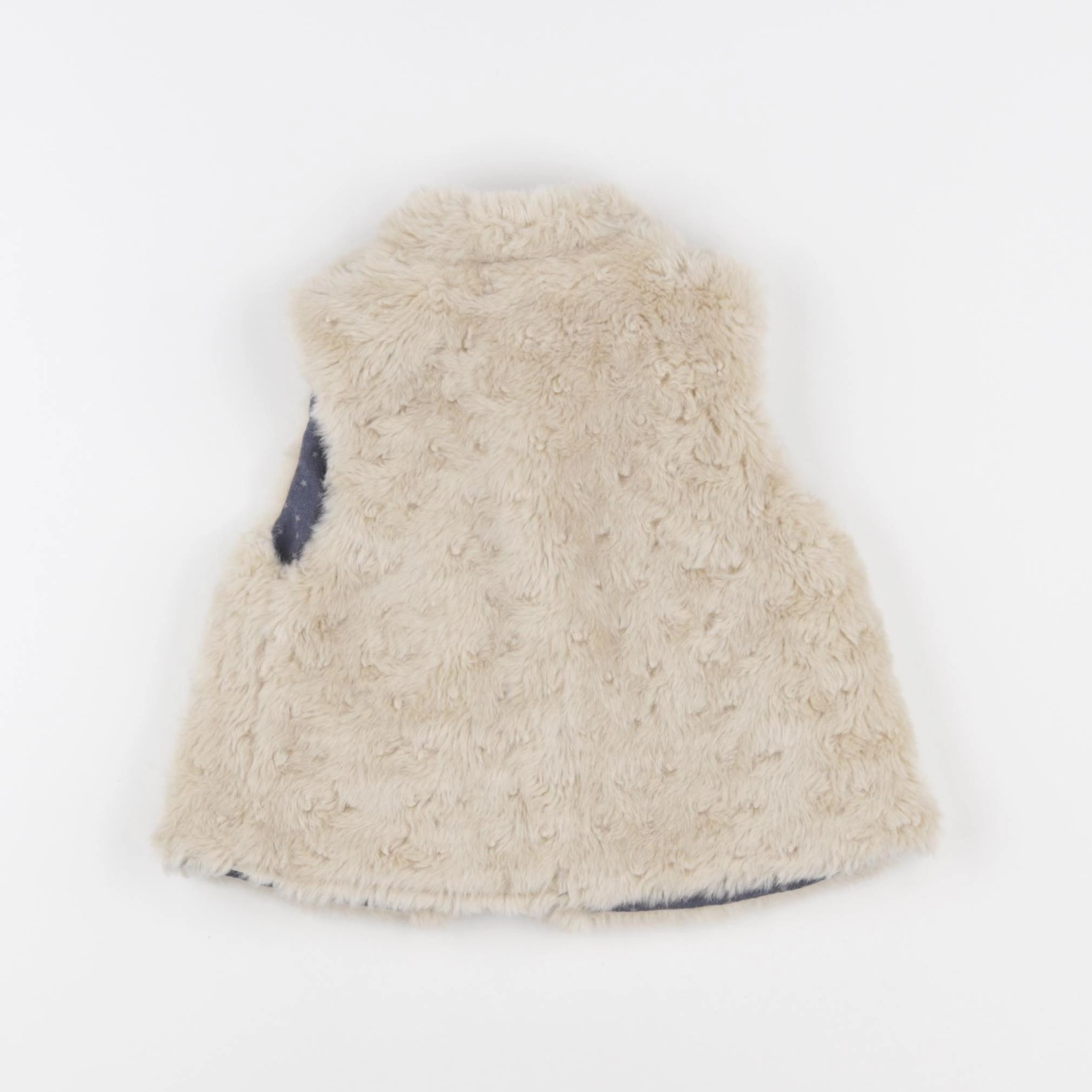 Zara - gilet beige - 6/9 mois