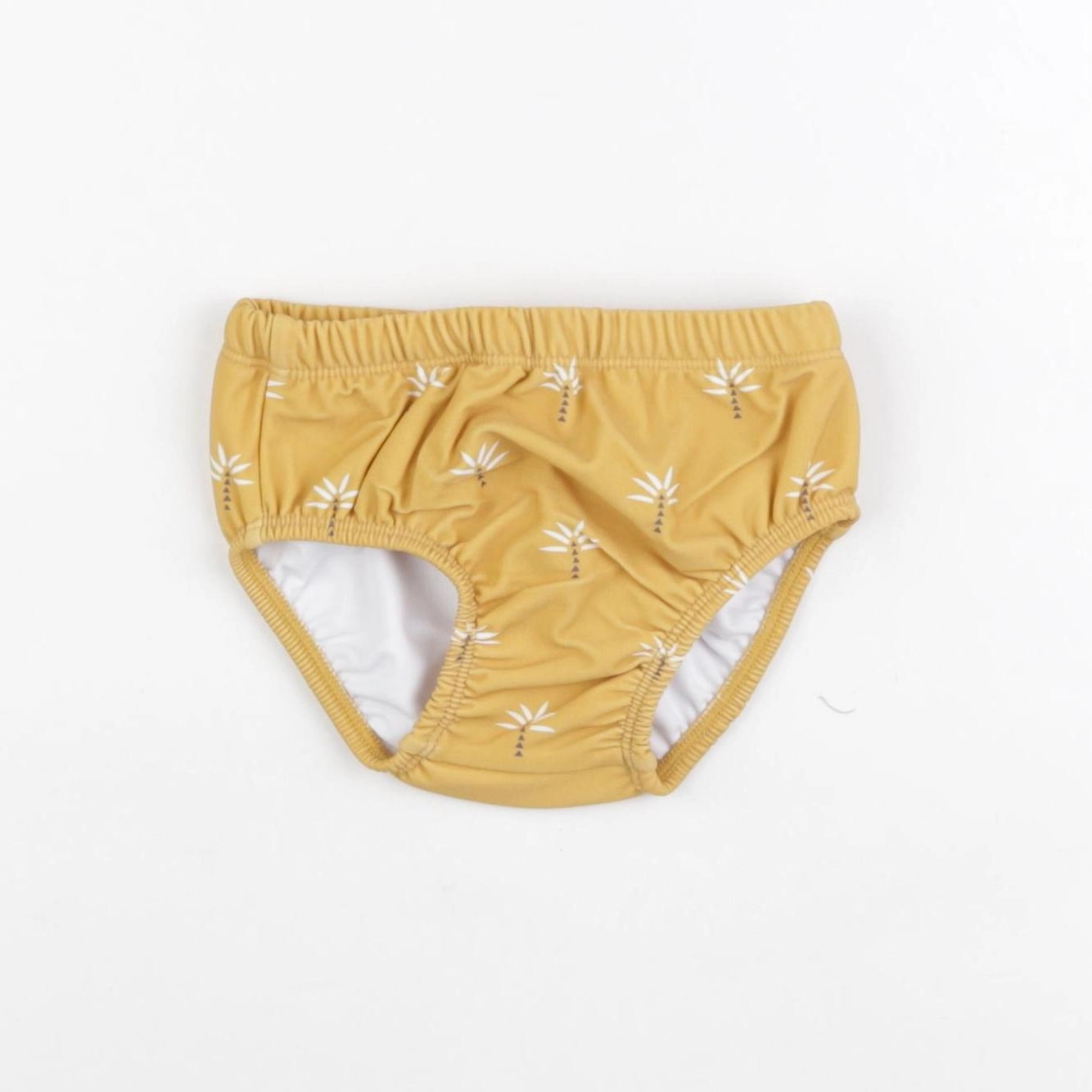 Fresk - Maillot de bain couche garçon PALMIER orange - 12/18 mois