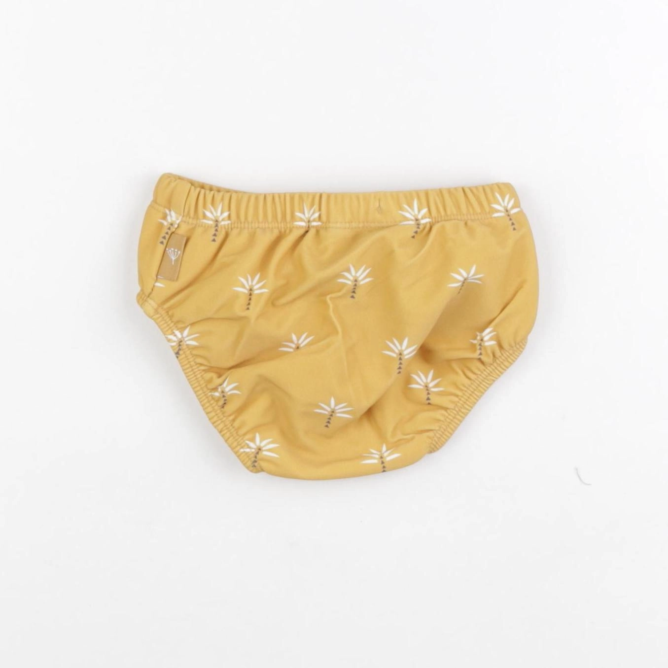 Fresk - Maillot de bain couche garçon PALMIER orange - 12/18 mois