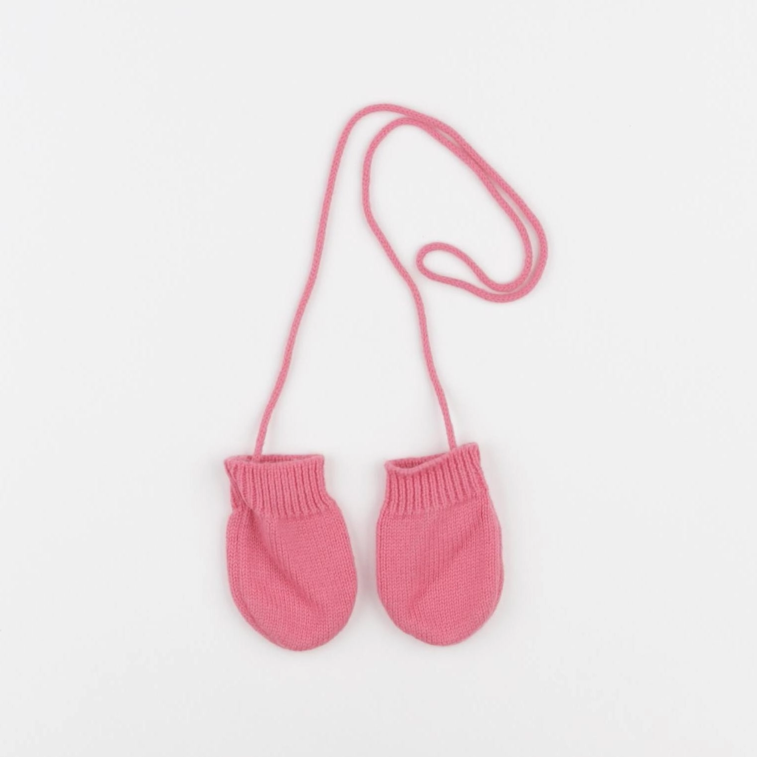 Petit Bateau - moufles rose - 3/6 mois