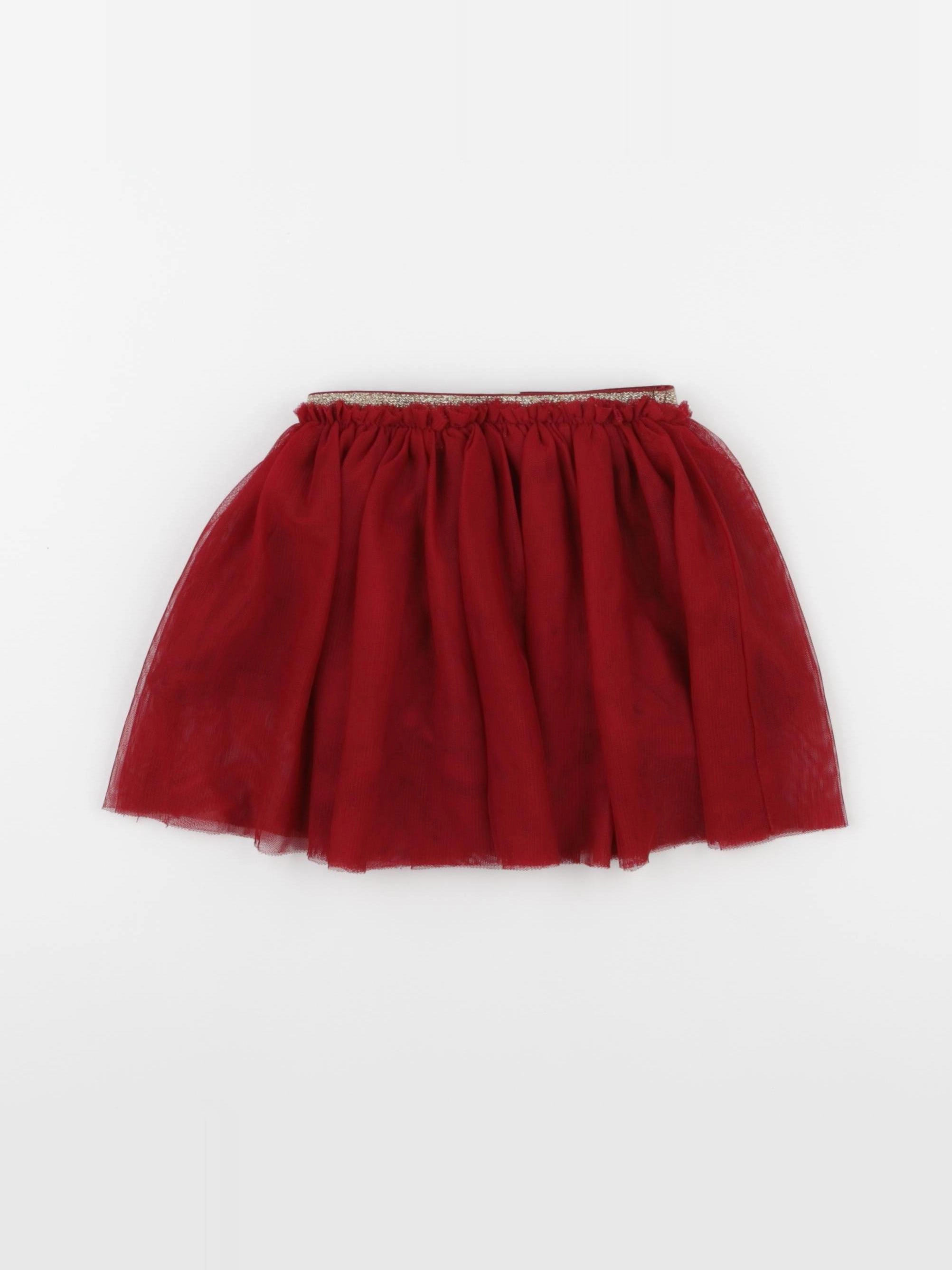 Tape à l'oeil - jupe rouge - 18 mois