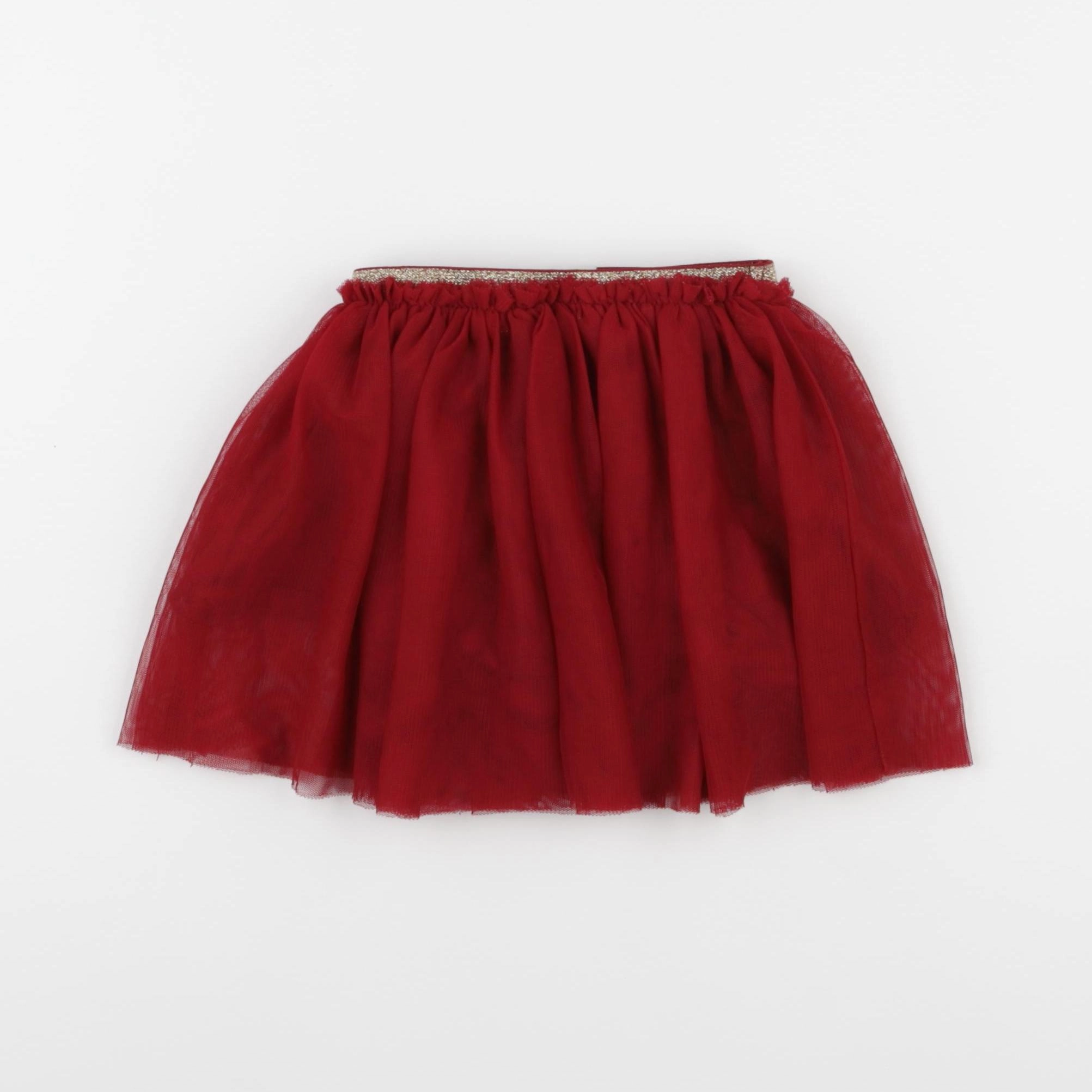Tape à l'oeil - jupe rouge - 18 mois