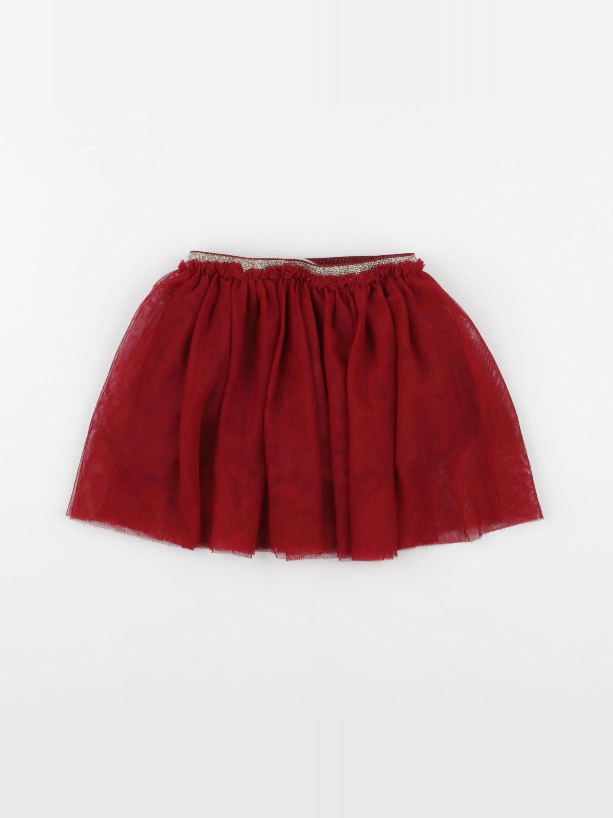 Tape à l'oeil - jupe rouge - 18 mois