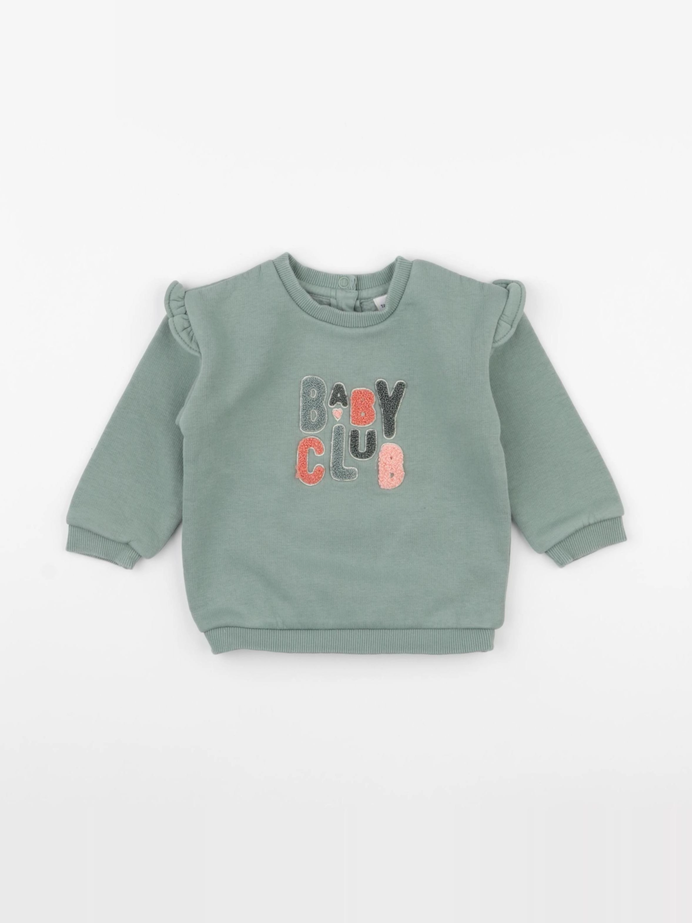 Tape à l'oeil - sweat vert - 18 mois