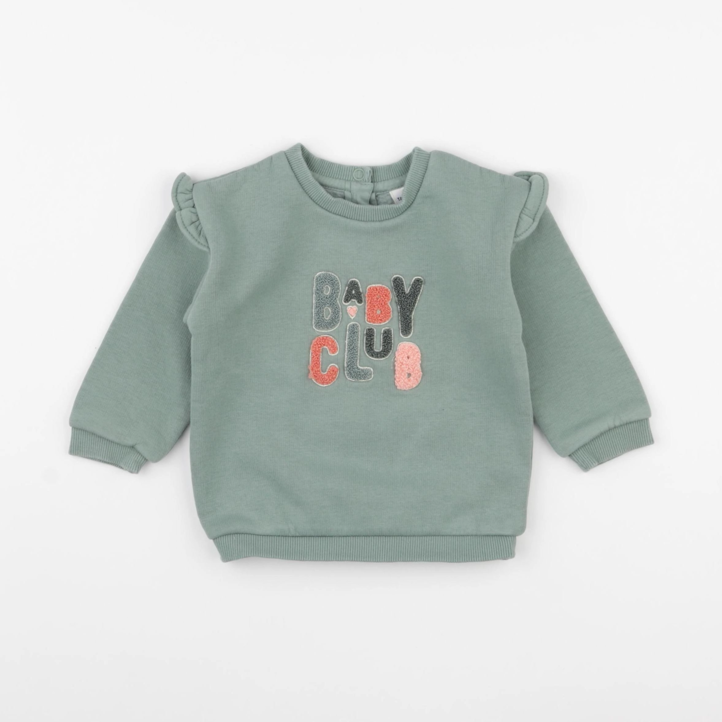 Tape à l'oeil - sweat vert - 18 mois