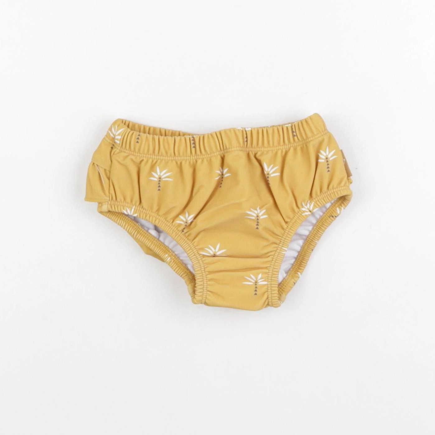 Fresk - Maillot de bain couche fille PALMIER orange - 12/18 mois