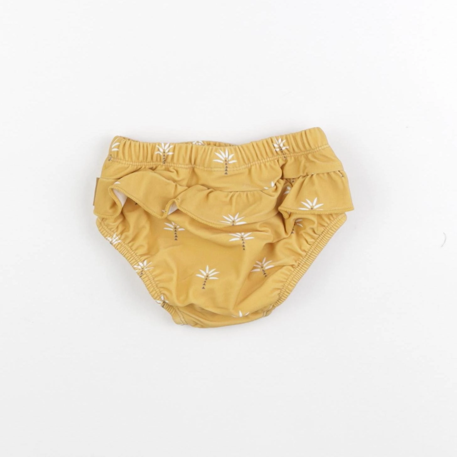 Fresk - Maillot de bain couche fille PALMIER orange - 12/18 mois