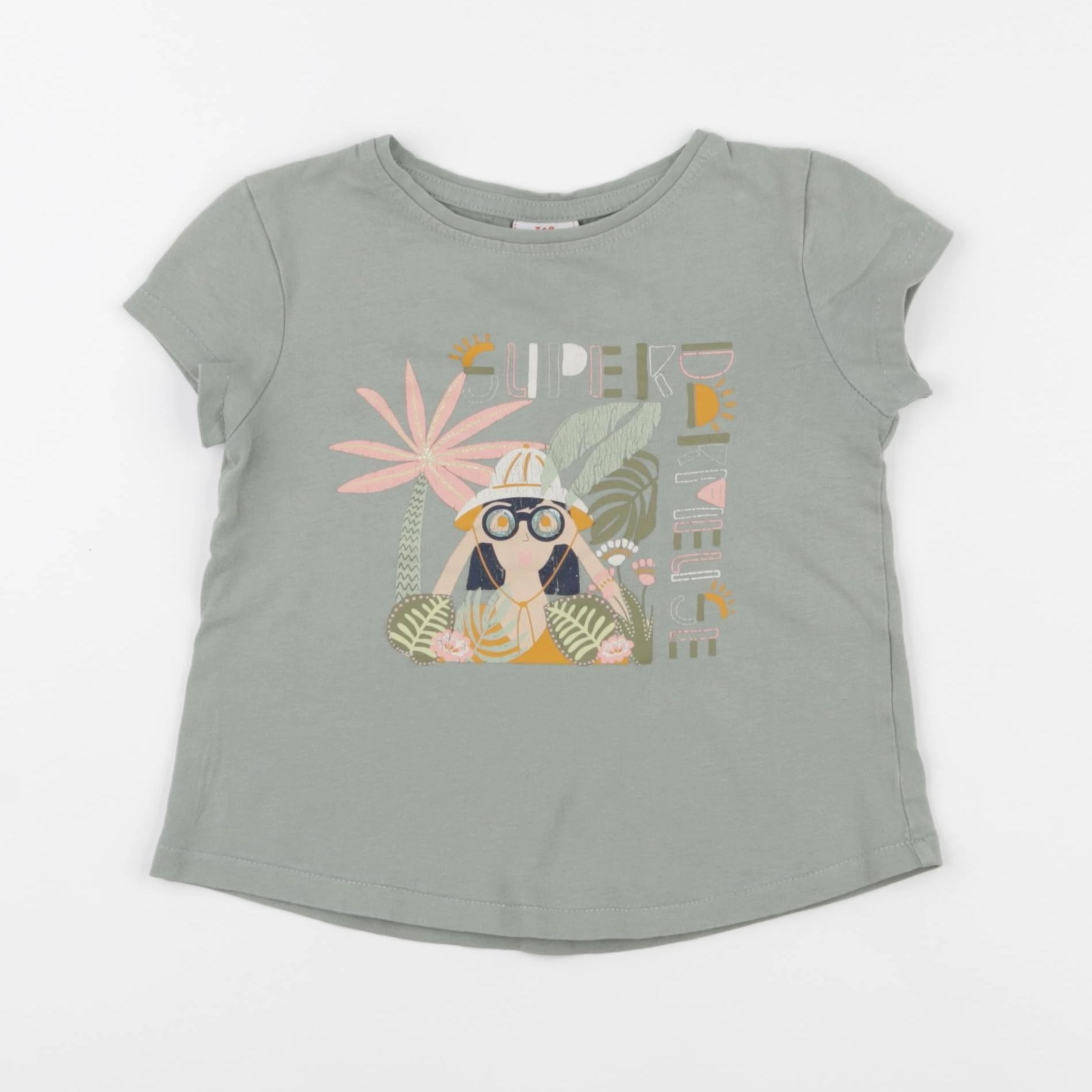Tape à l'oeil - tee-shirt vert - 2 ans