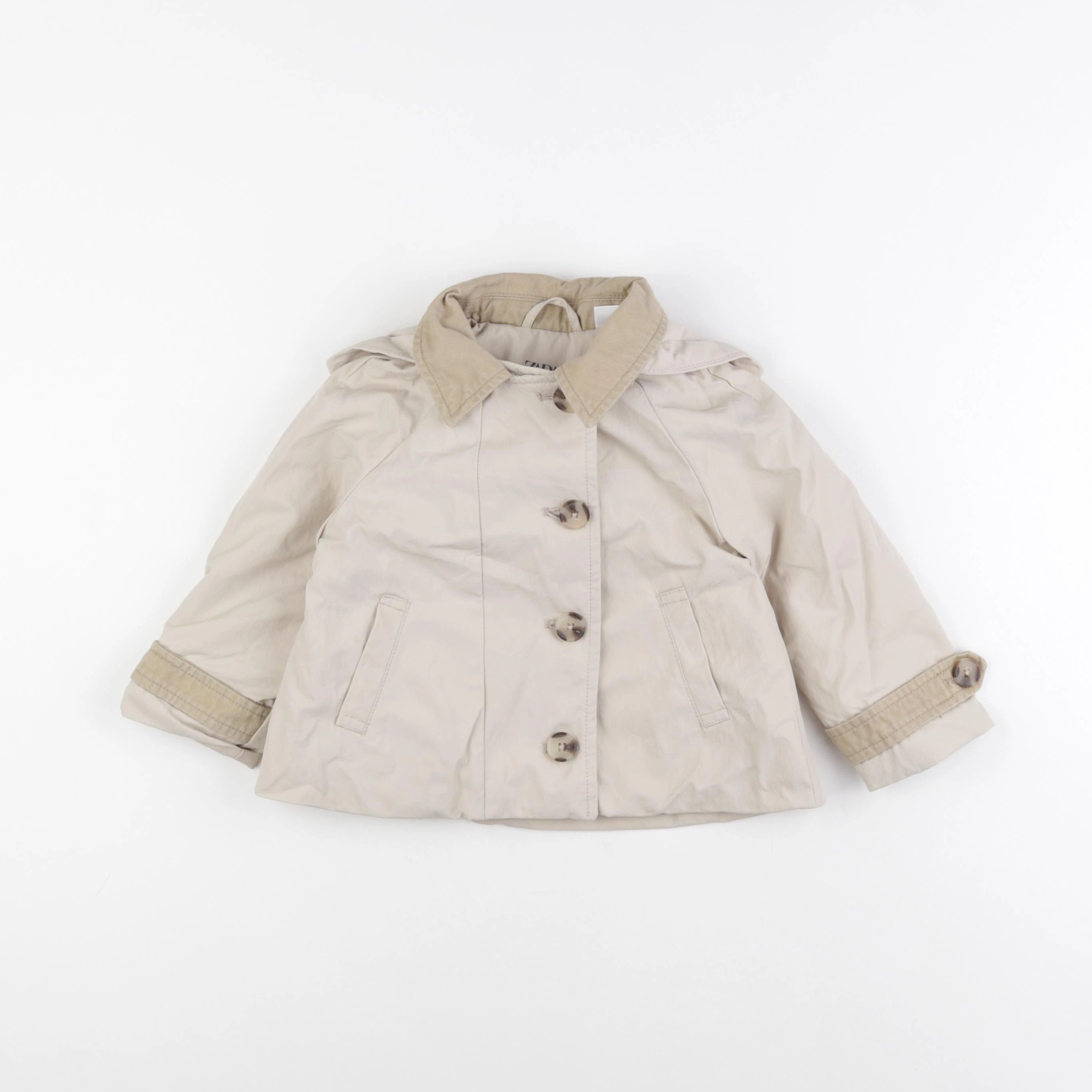 Zara - parka taupe - 2 ans