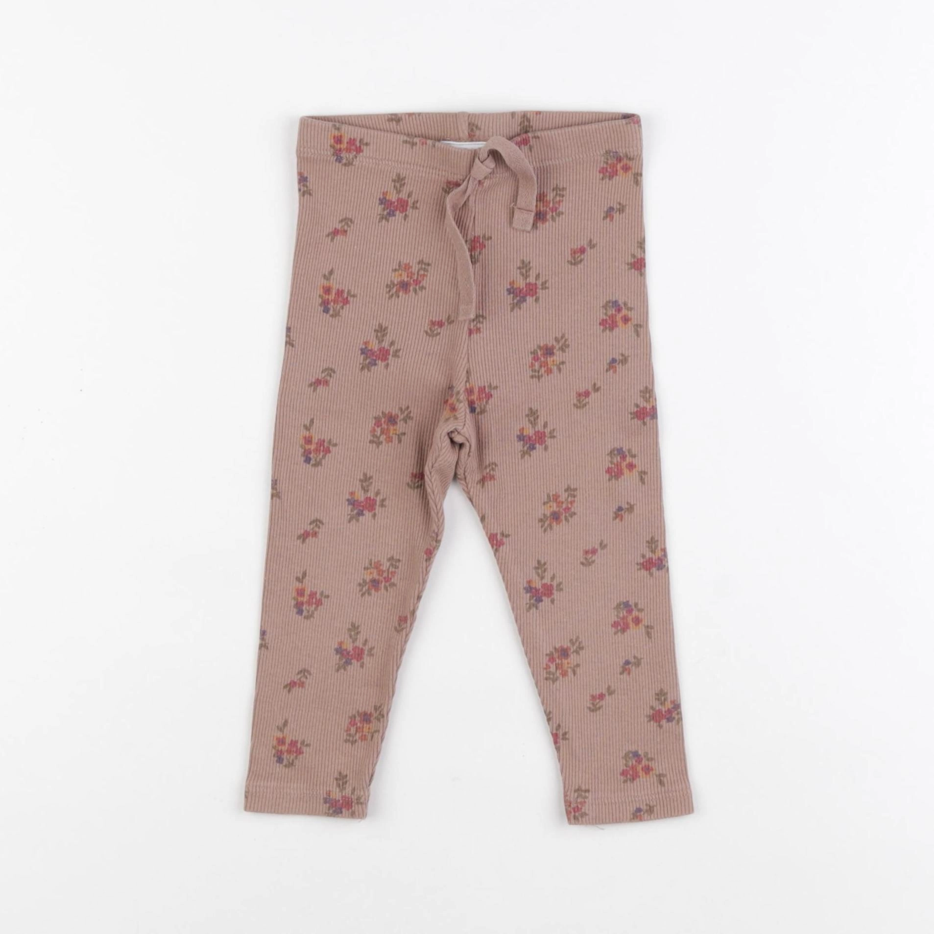 Zara - legging marron - 12/18 mois
