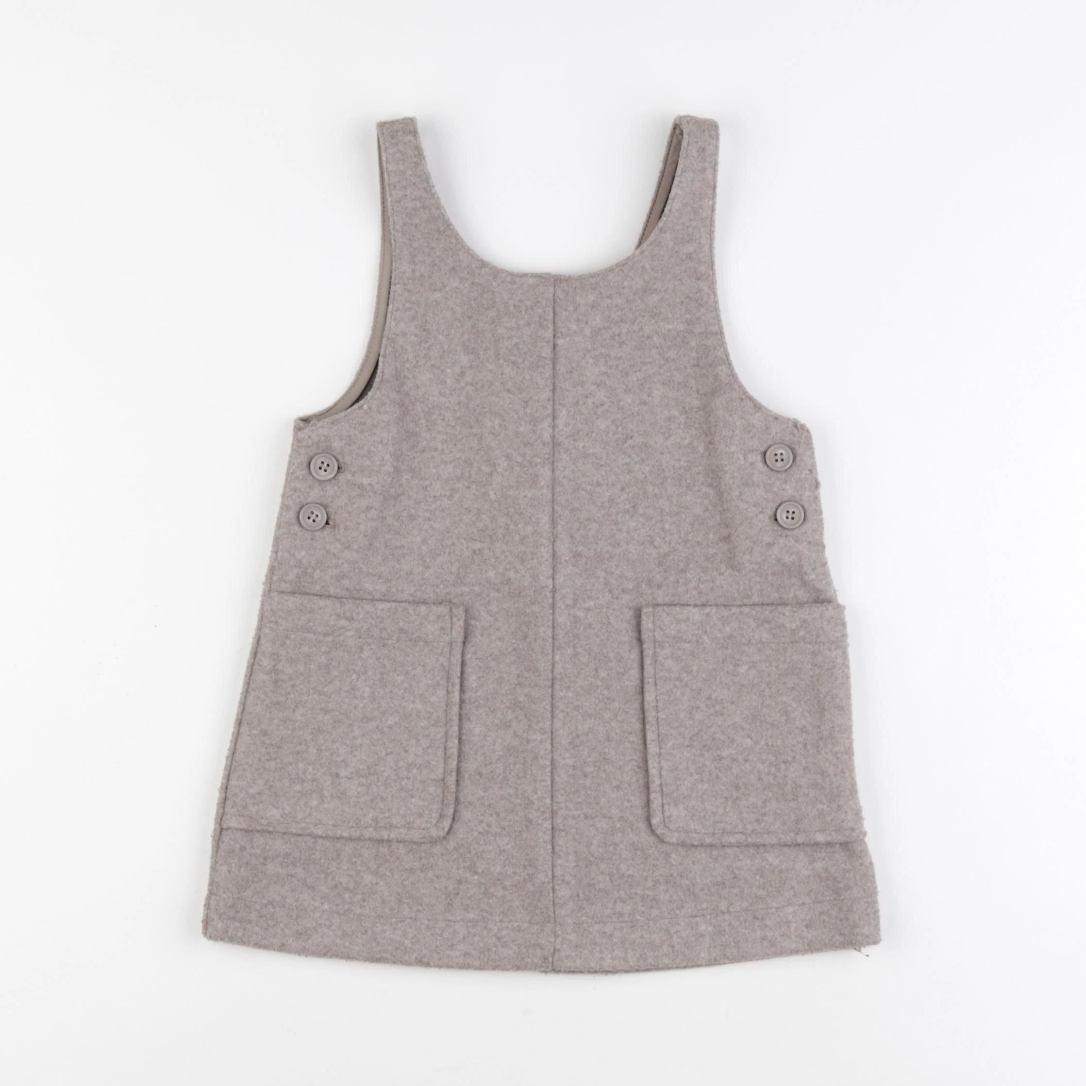 Zara - robe marron - 3 ans