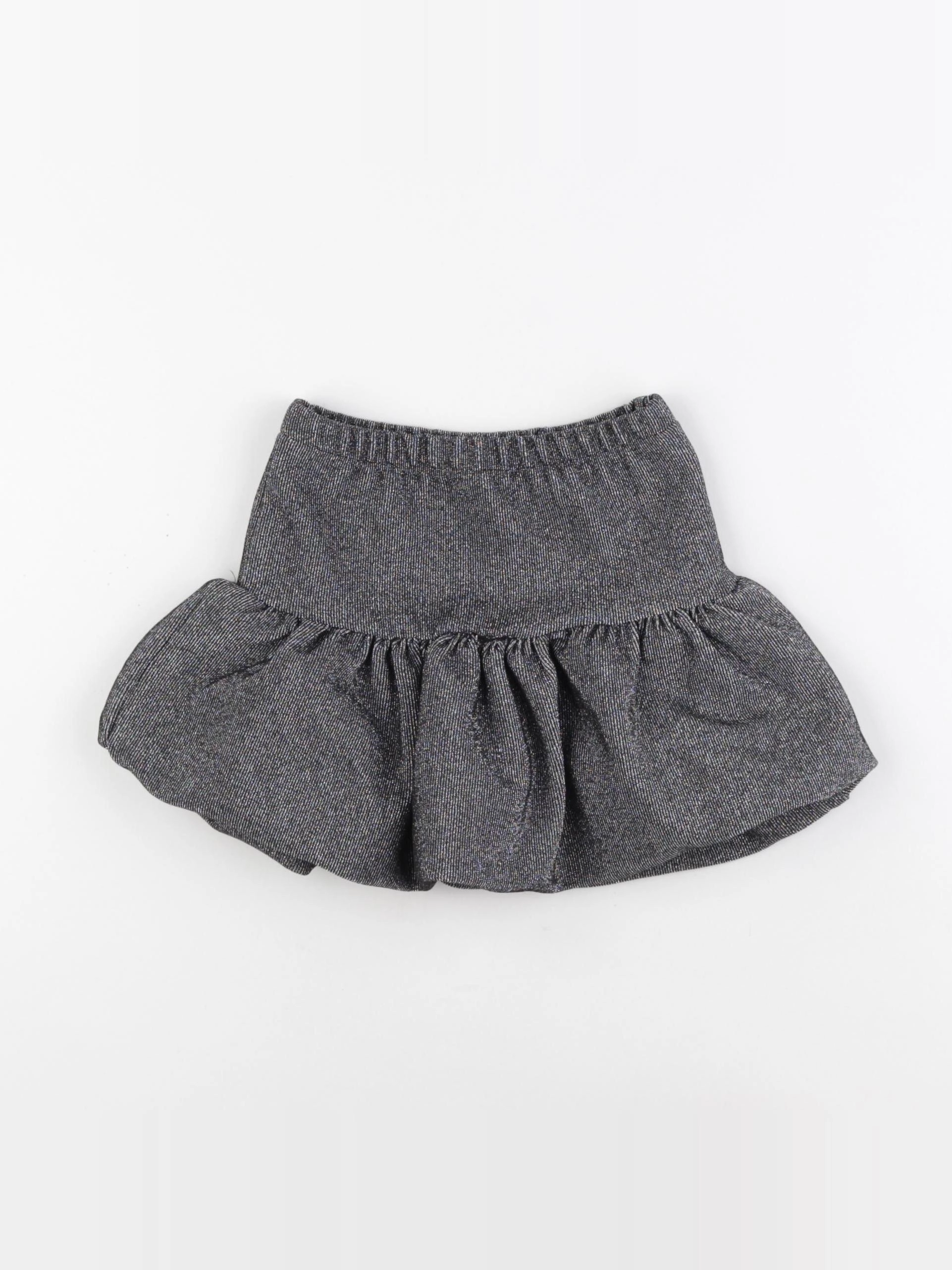 Zara - jupe argent - 3 ans