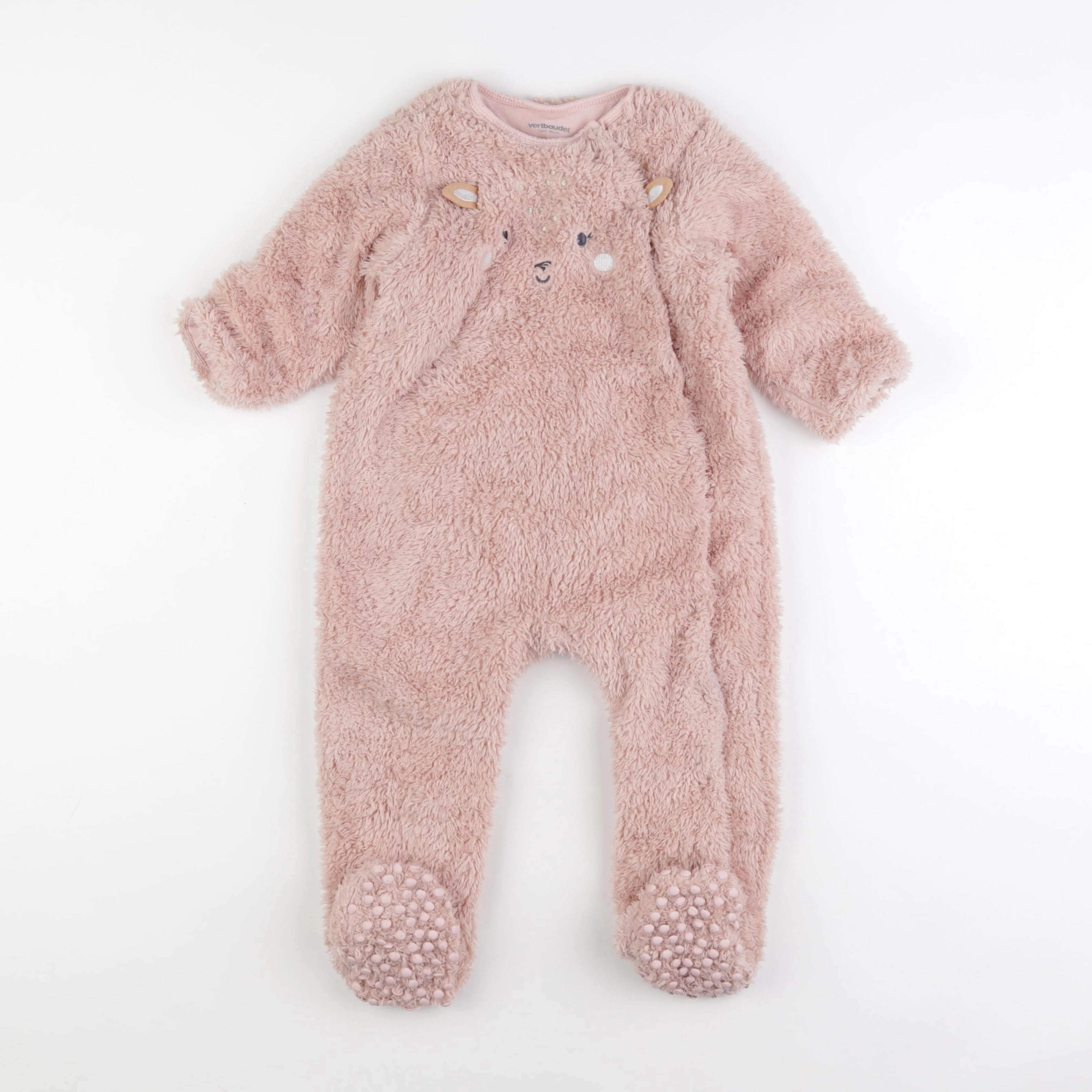 Vertbaudet - sur-pyjama rose - 2 ans