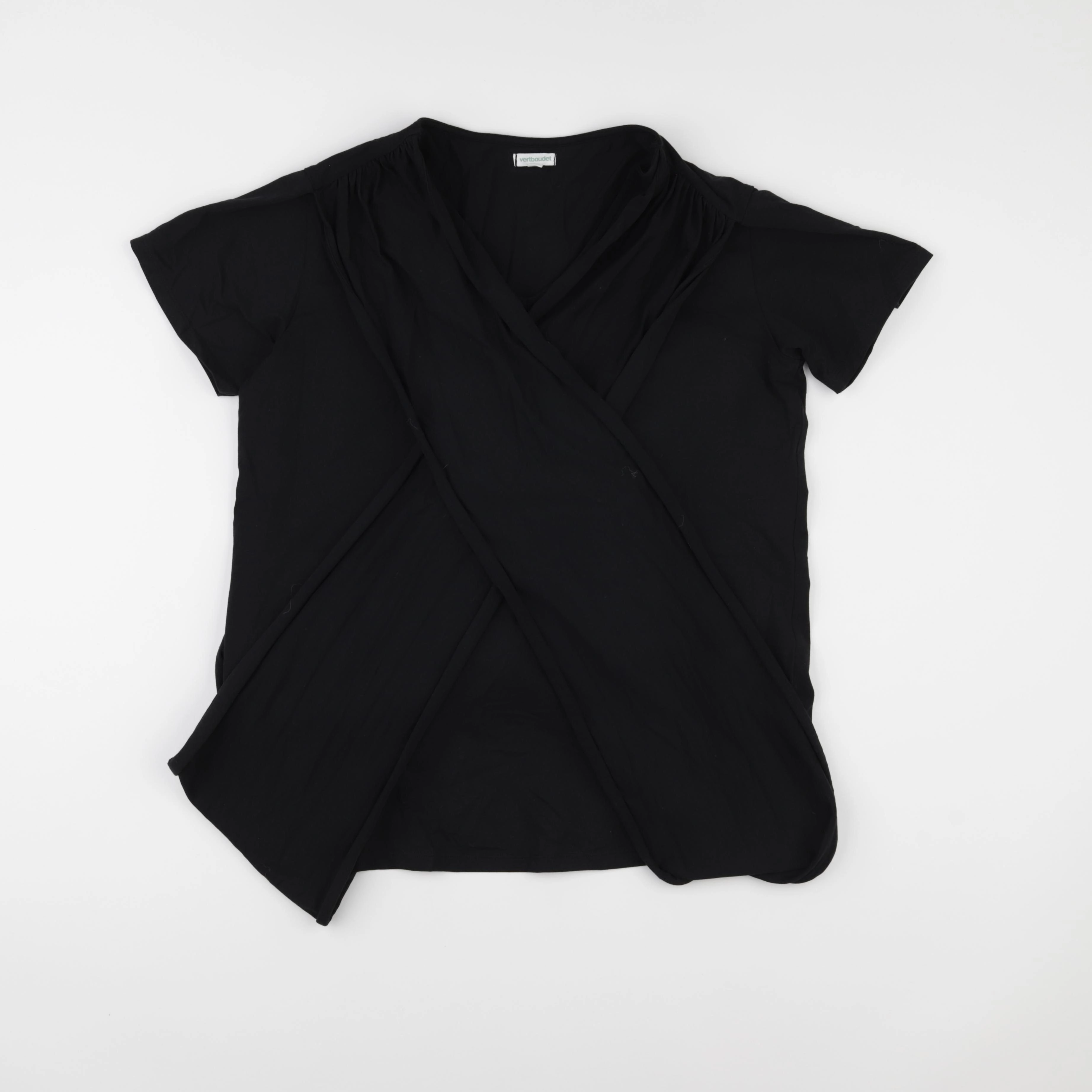 Vertbaudet - tee-shirt de portage grossesse noir - 34 à 36