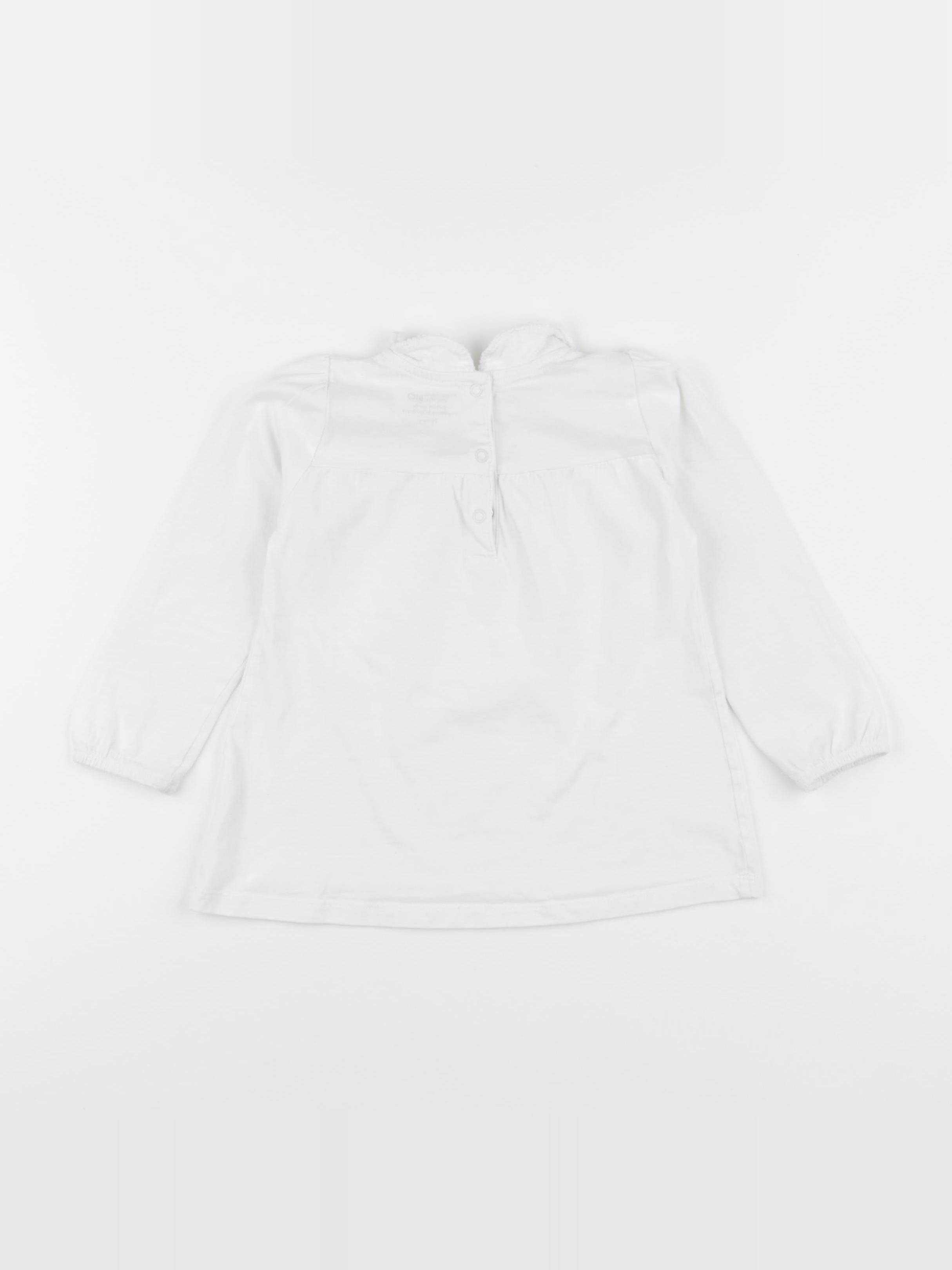 Boutchou - tee-shirt blanc - 36 mois