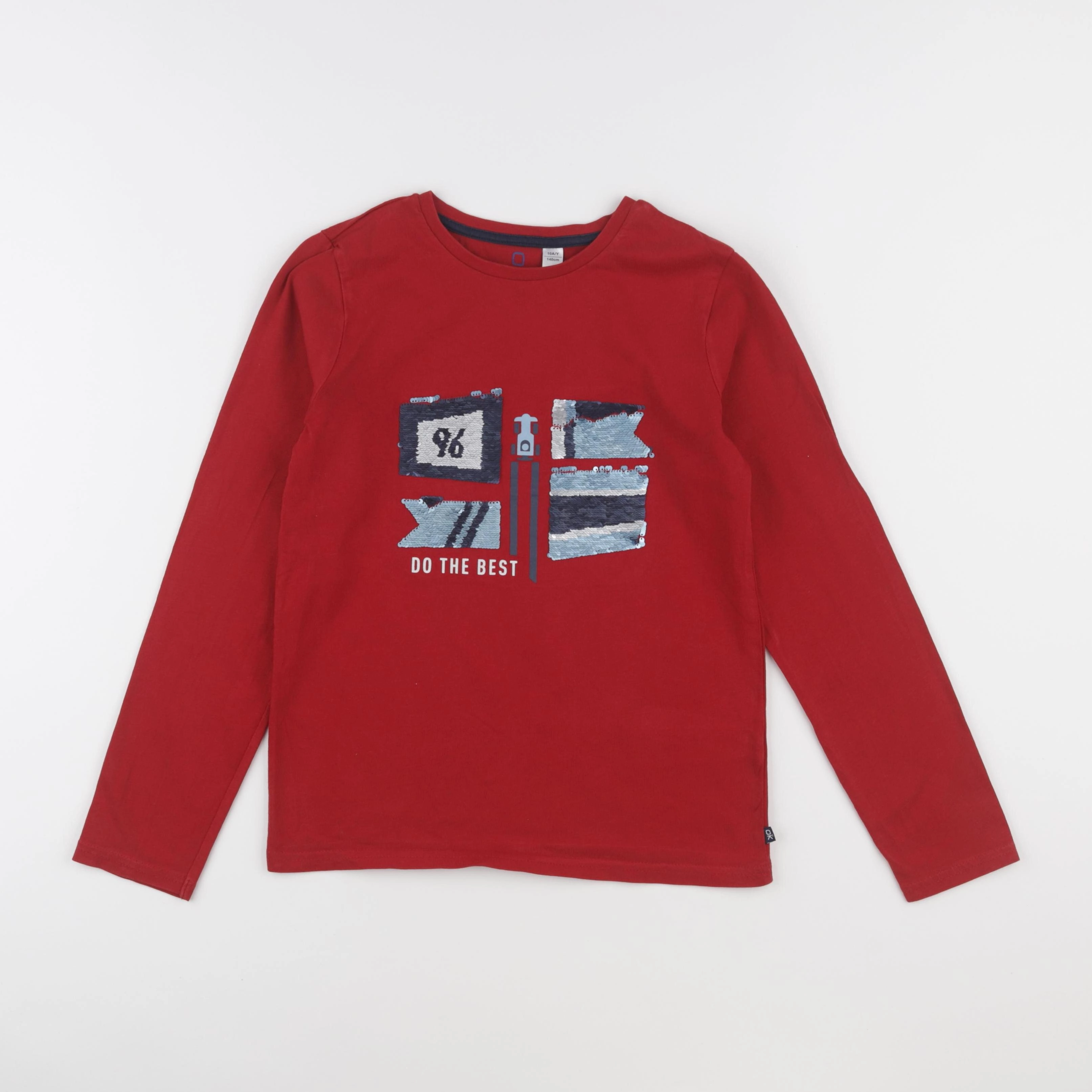 Okaidi - tee-shirt rouge - 10 ans