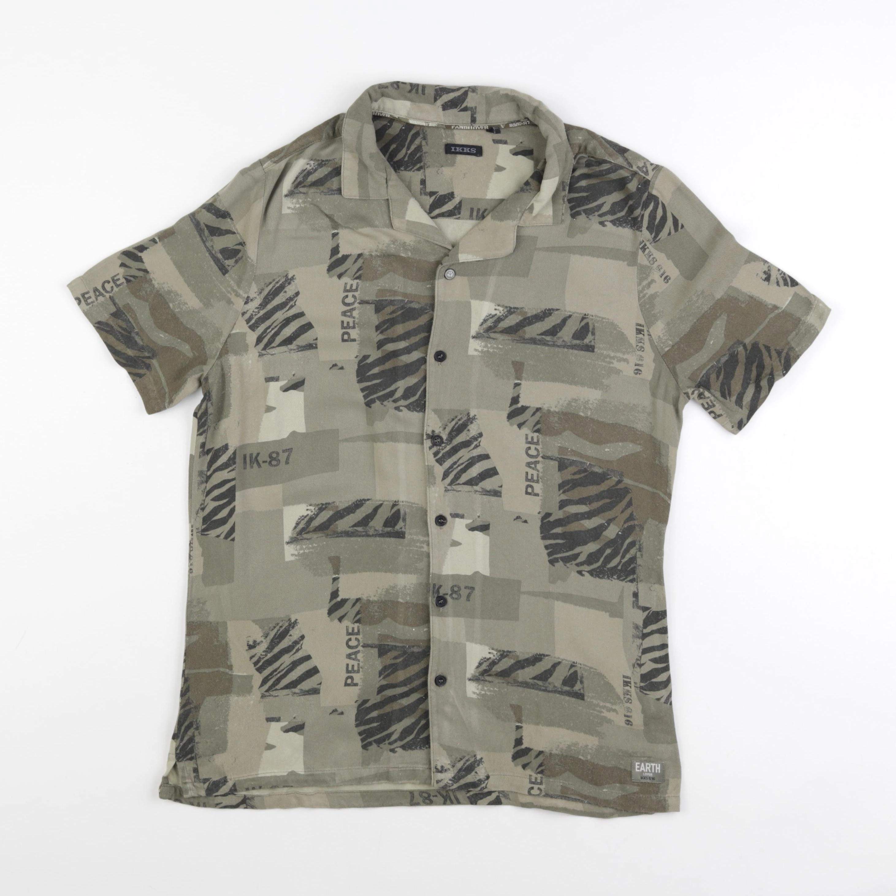 IKKS - chemise vert - 14 ans