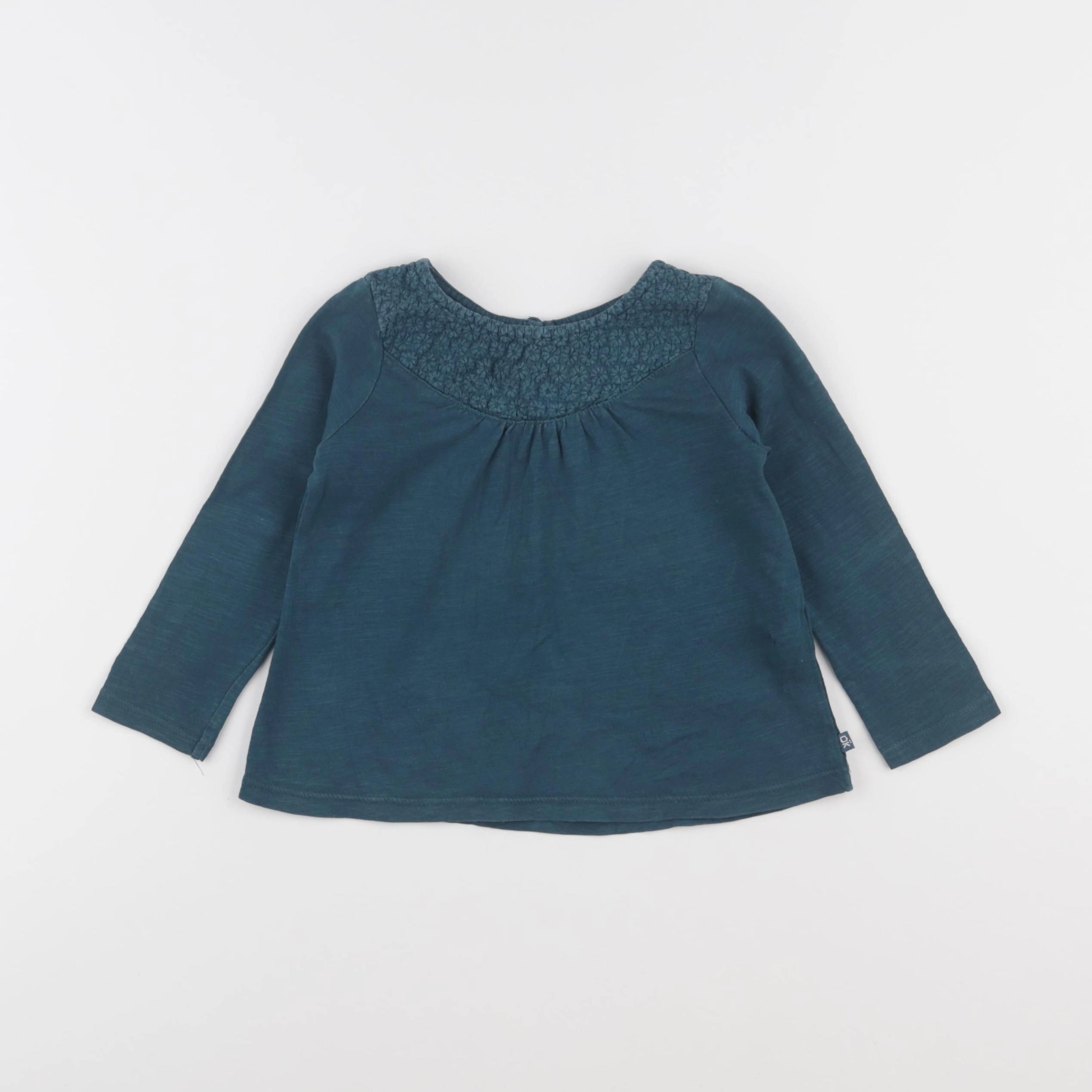 Okaidi - tee-shirt vert - 2 ans