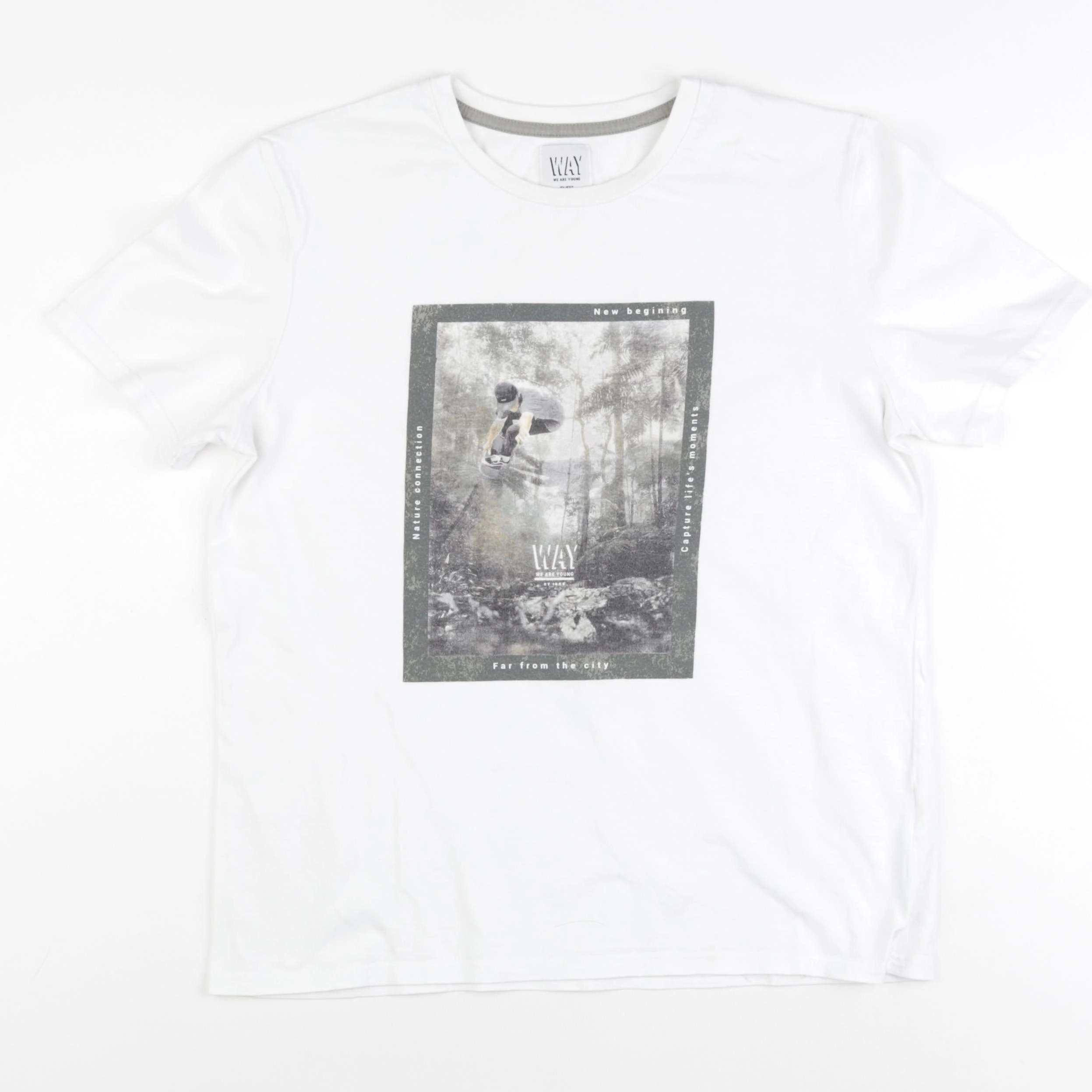IKKS - tee-shirt blanc - 14 ans