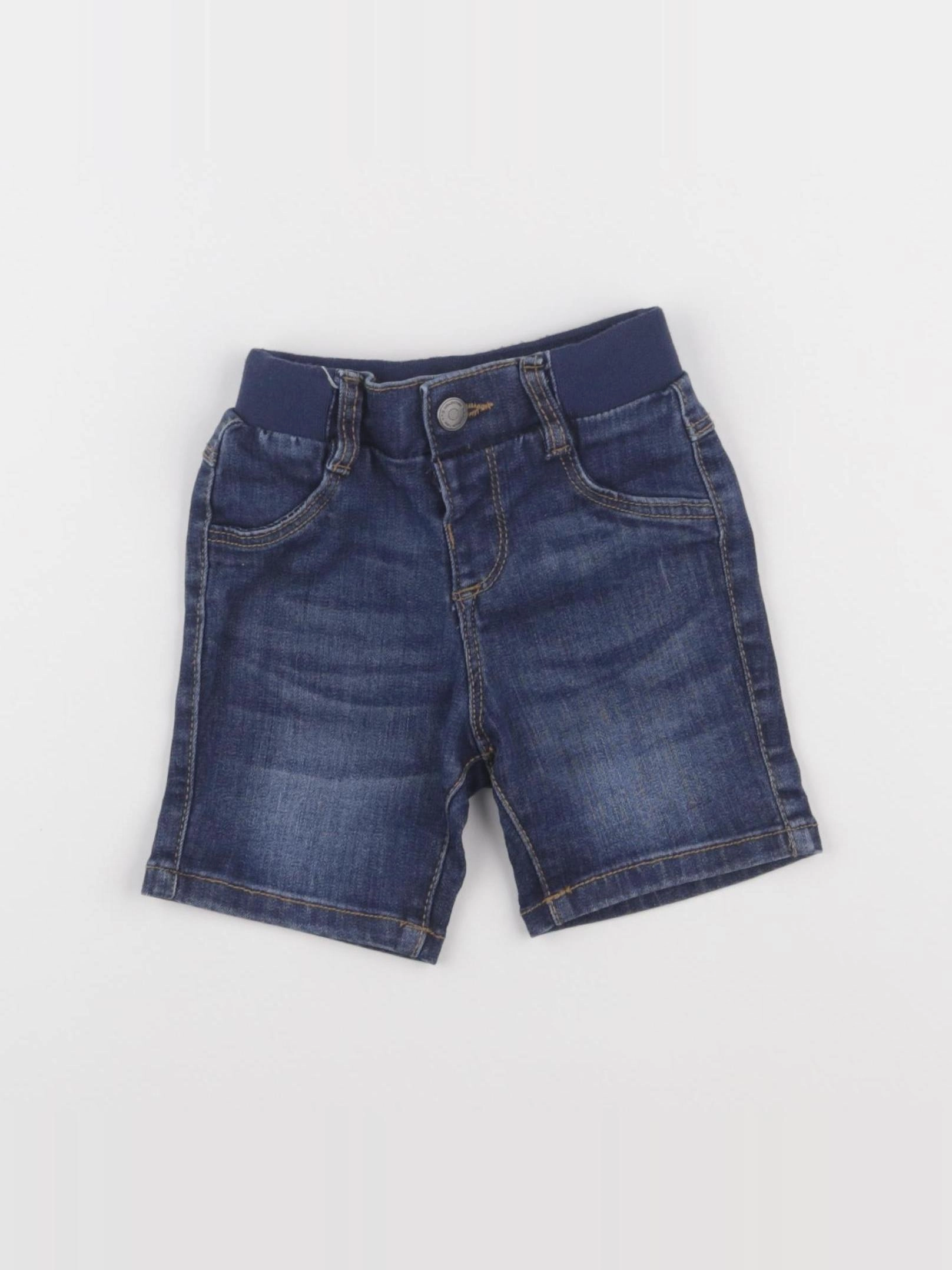 Tape à l'oeil - short bleu - 12 mois