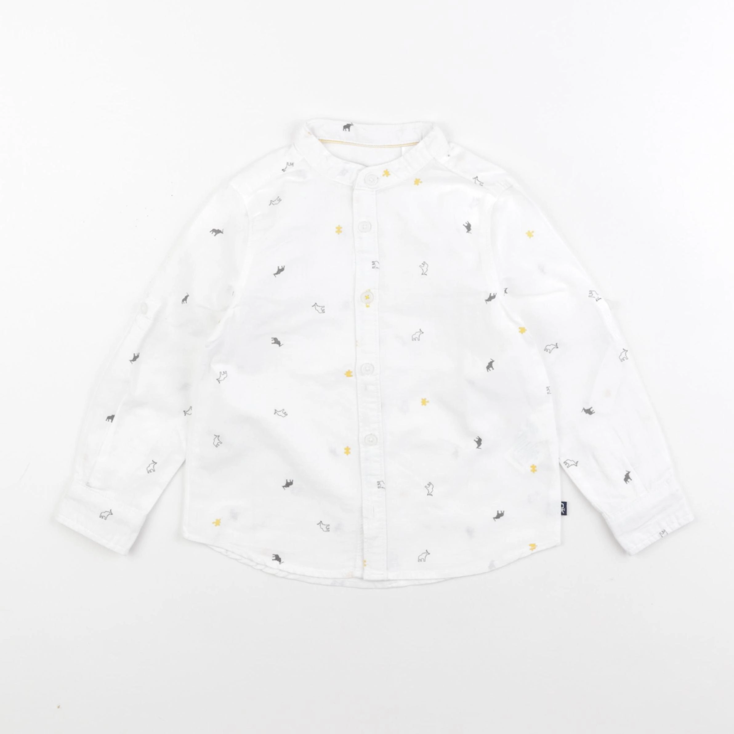 Okaidi - chemise blanc - 3 ans