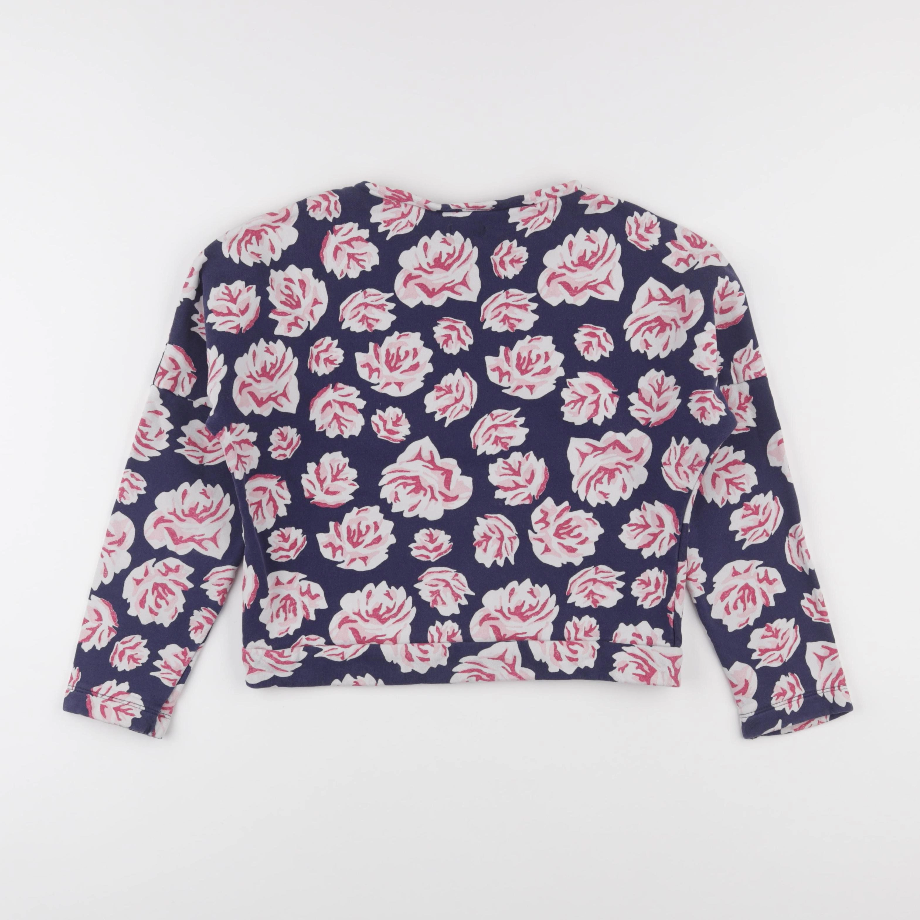 IKKS - sweat rose, bleu - 12 ans