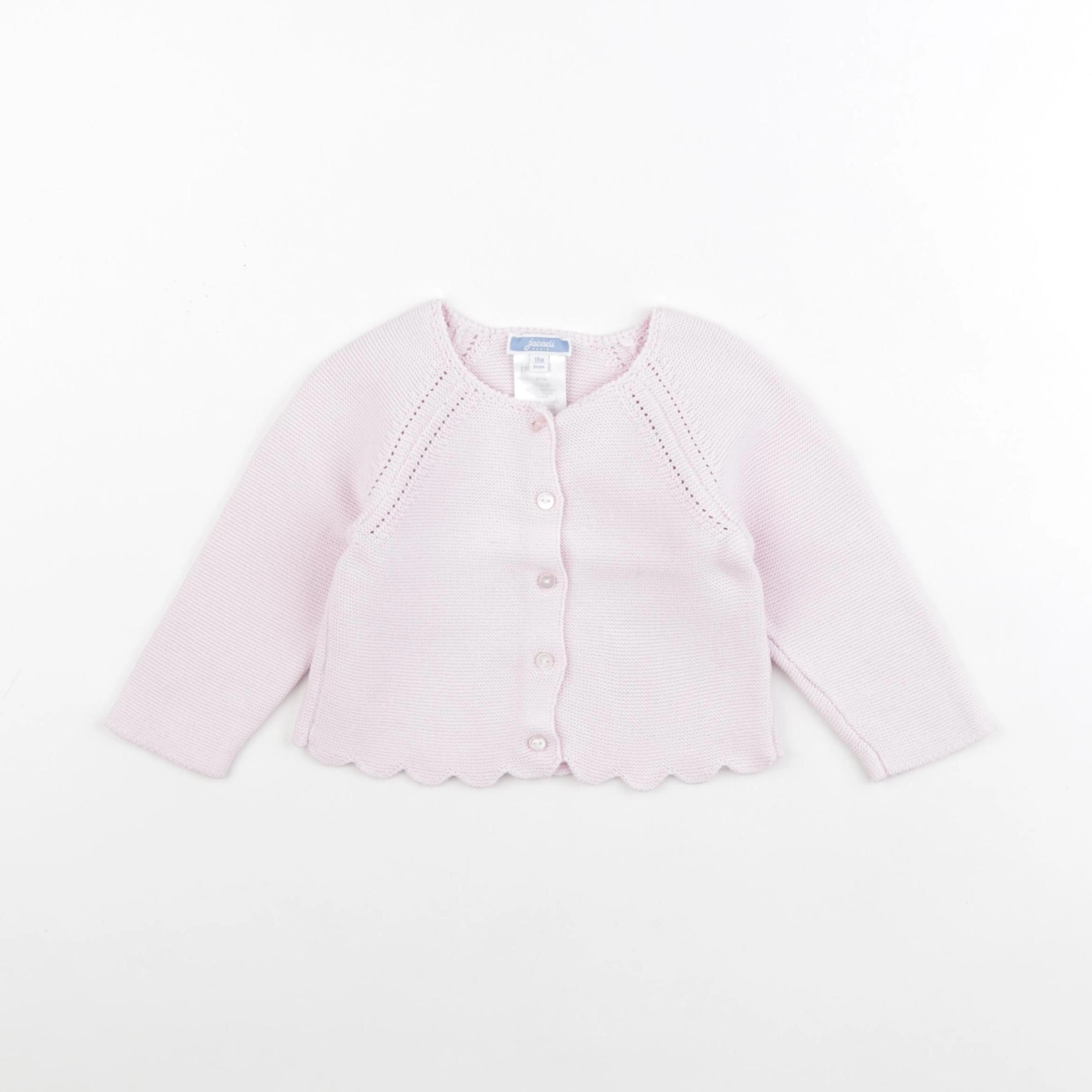 Jacadi - gilet rose - 18 mois