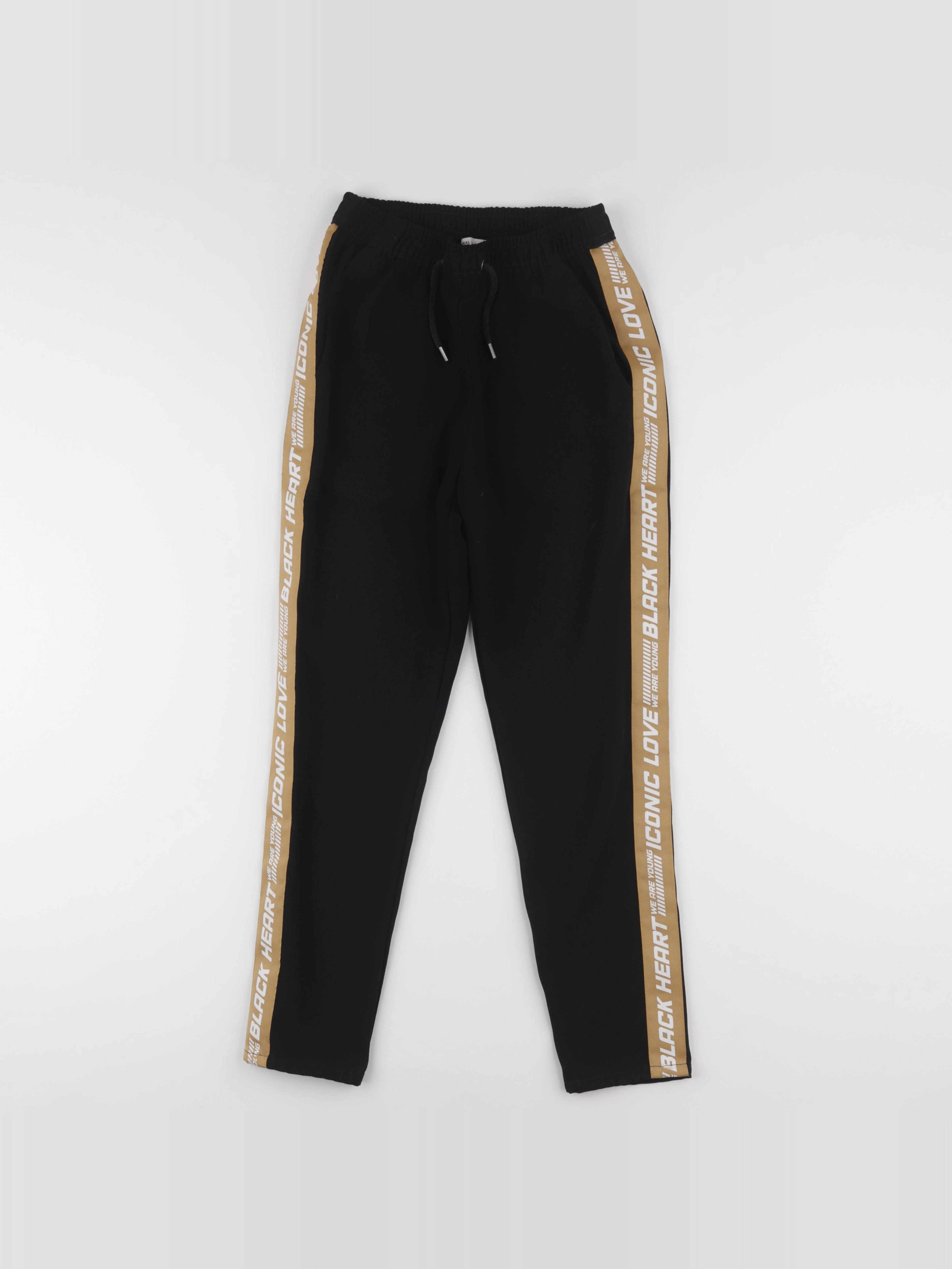 IKKS - pantalon noir - 14 ans