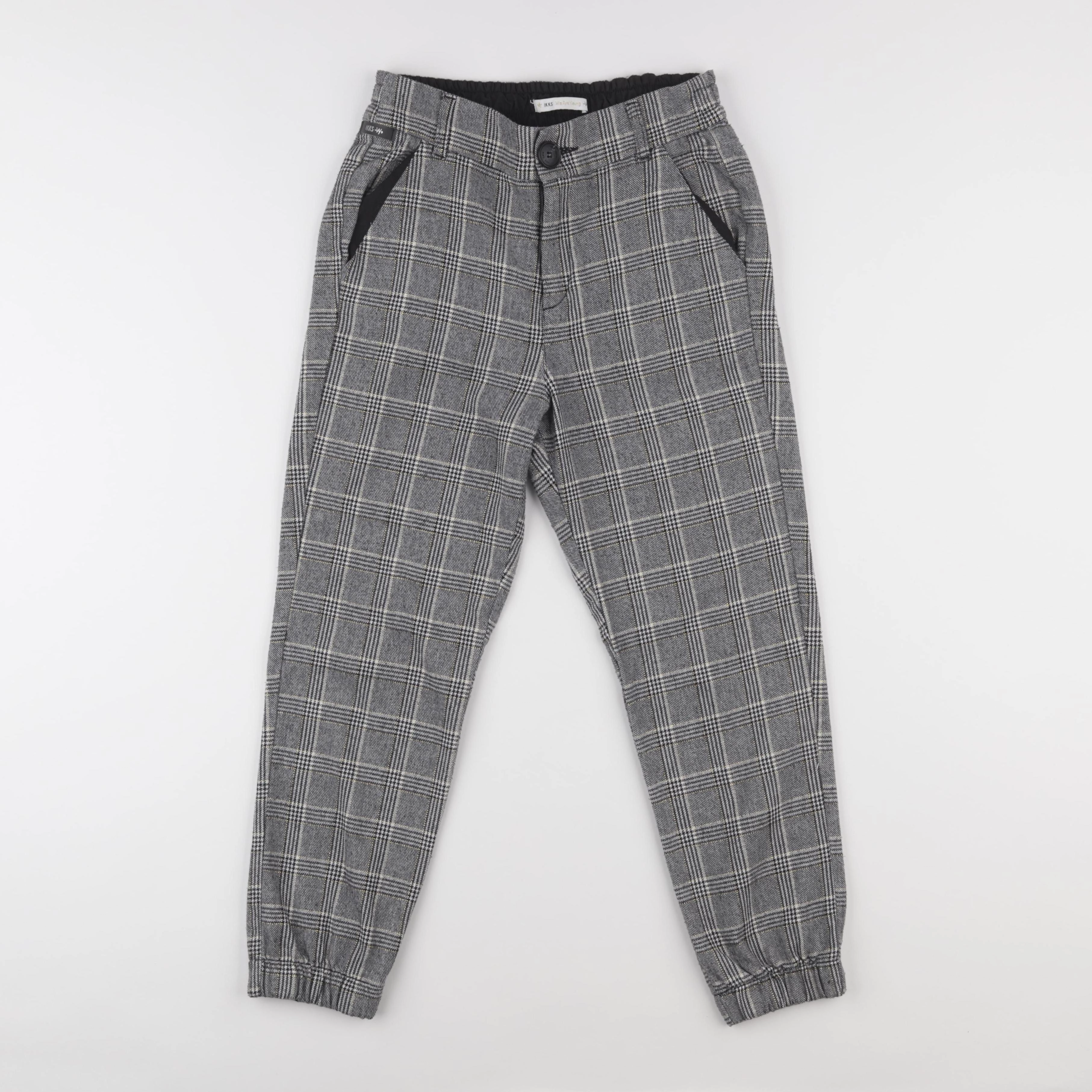IKKS - pantalon gris, or - 12 ans