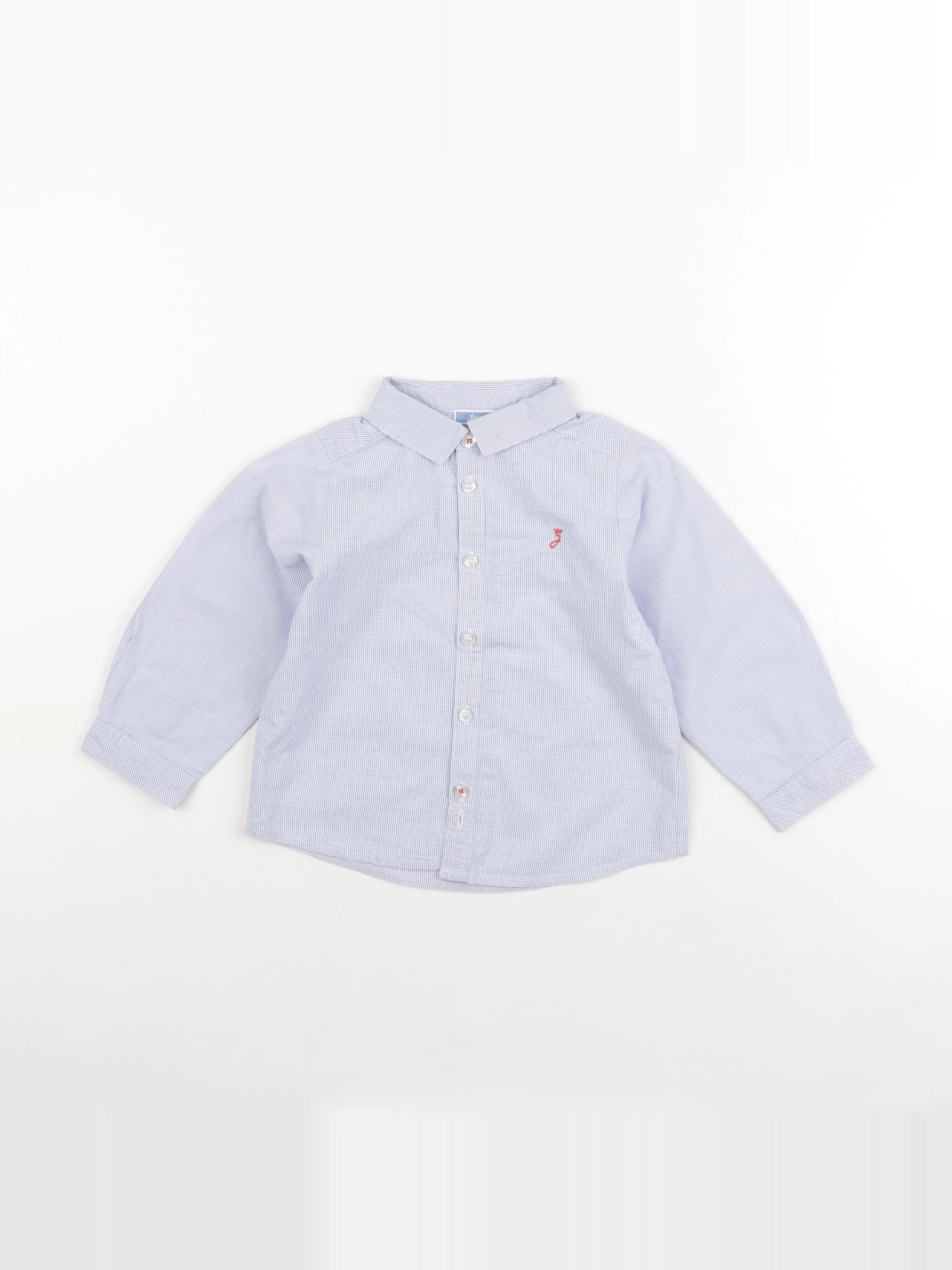 Jacadi - chemise bleu - 24 mois
