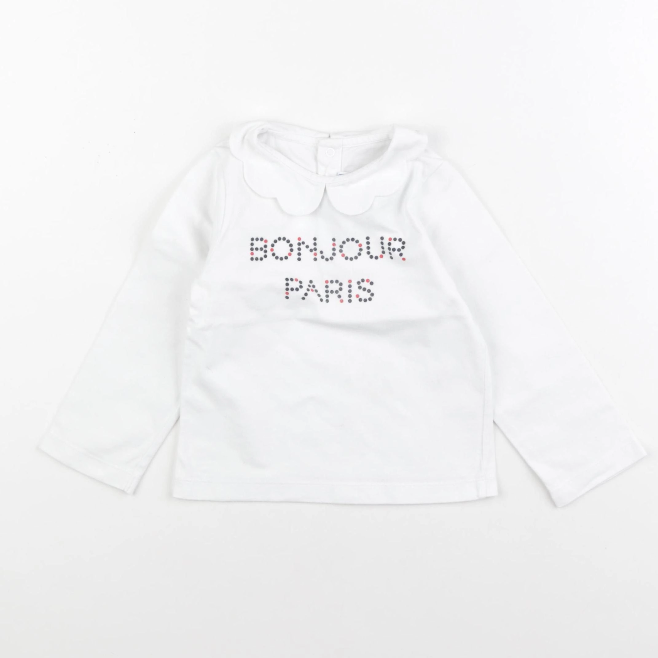 Jacadi - tee-shirt blanc - 36 mois