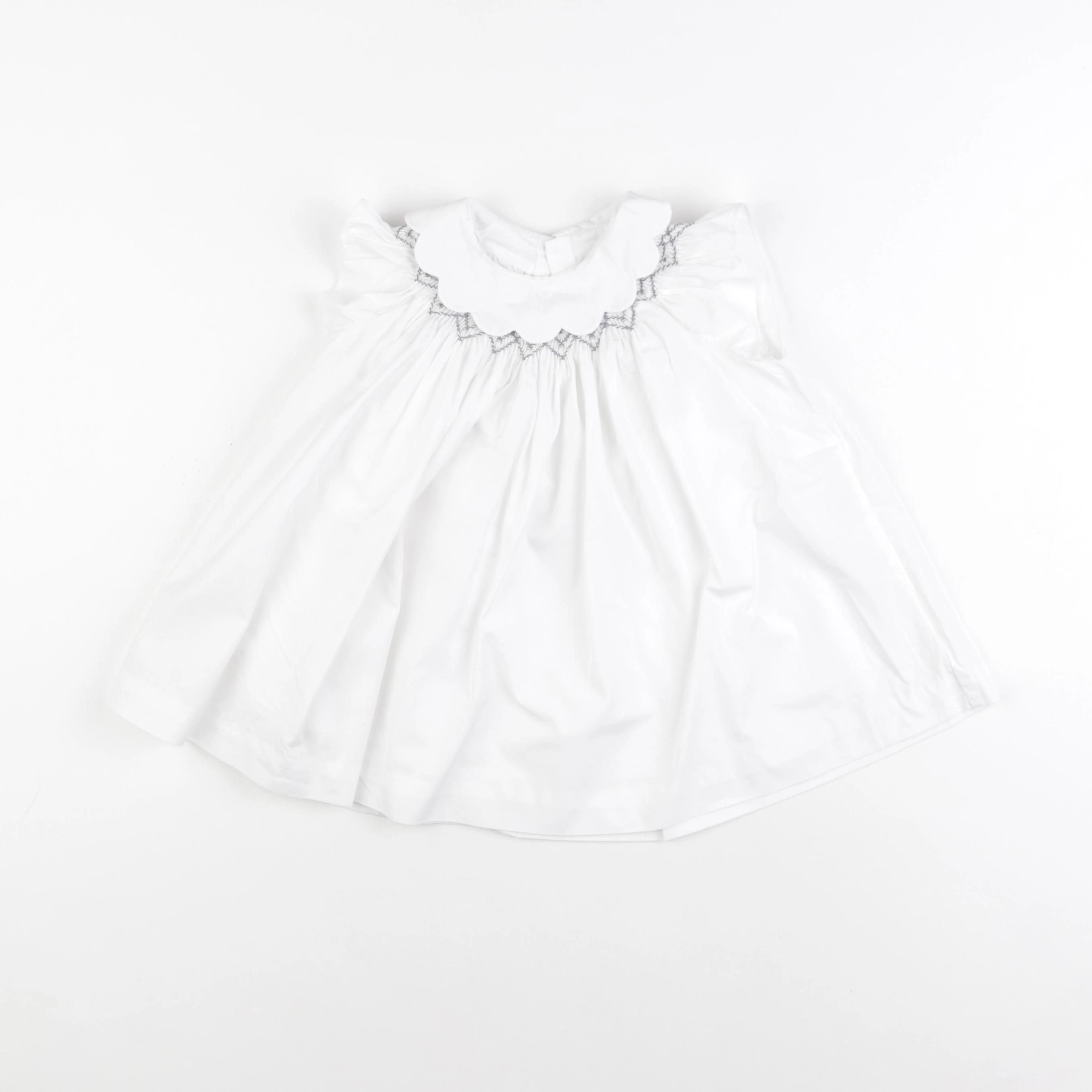 Jacadi - blouse blanc - 18 mois
