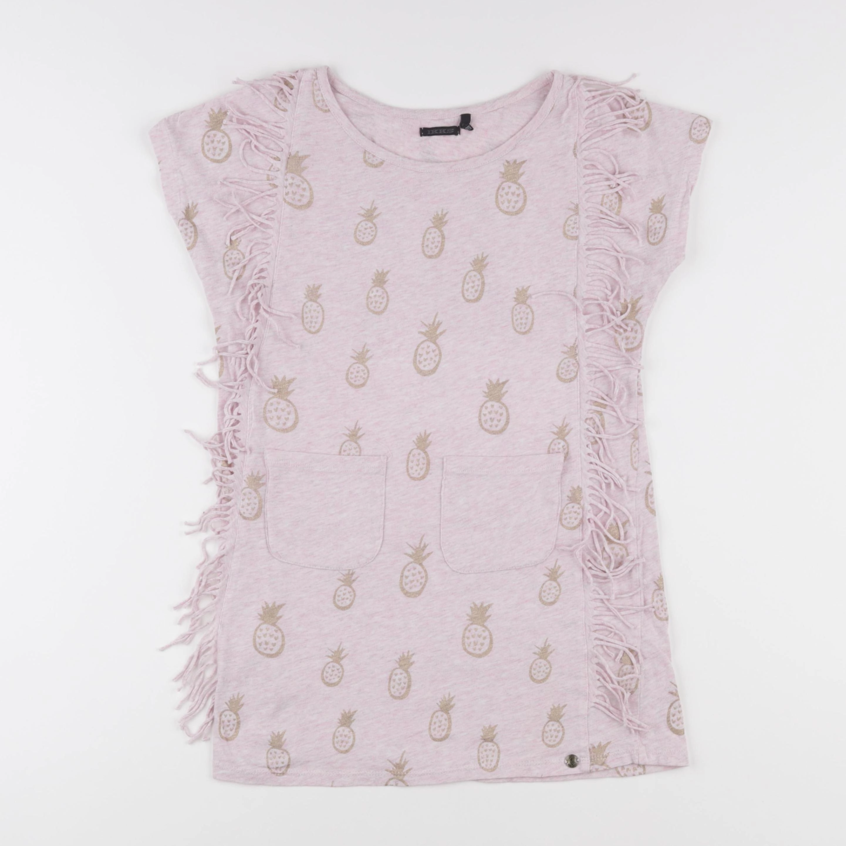 IKKS - tee-shirt rose - 10 ans
