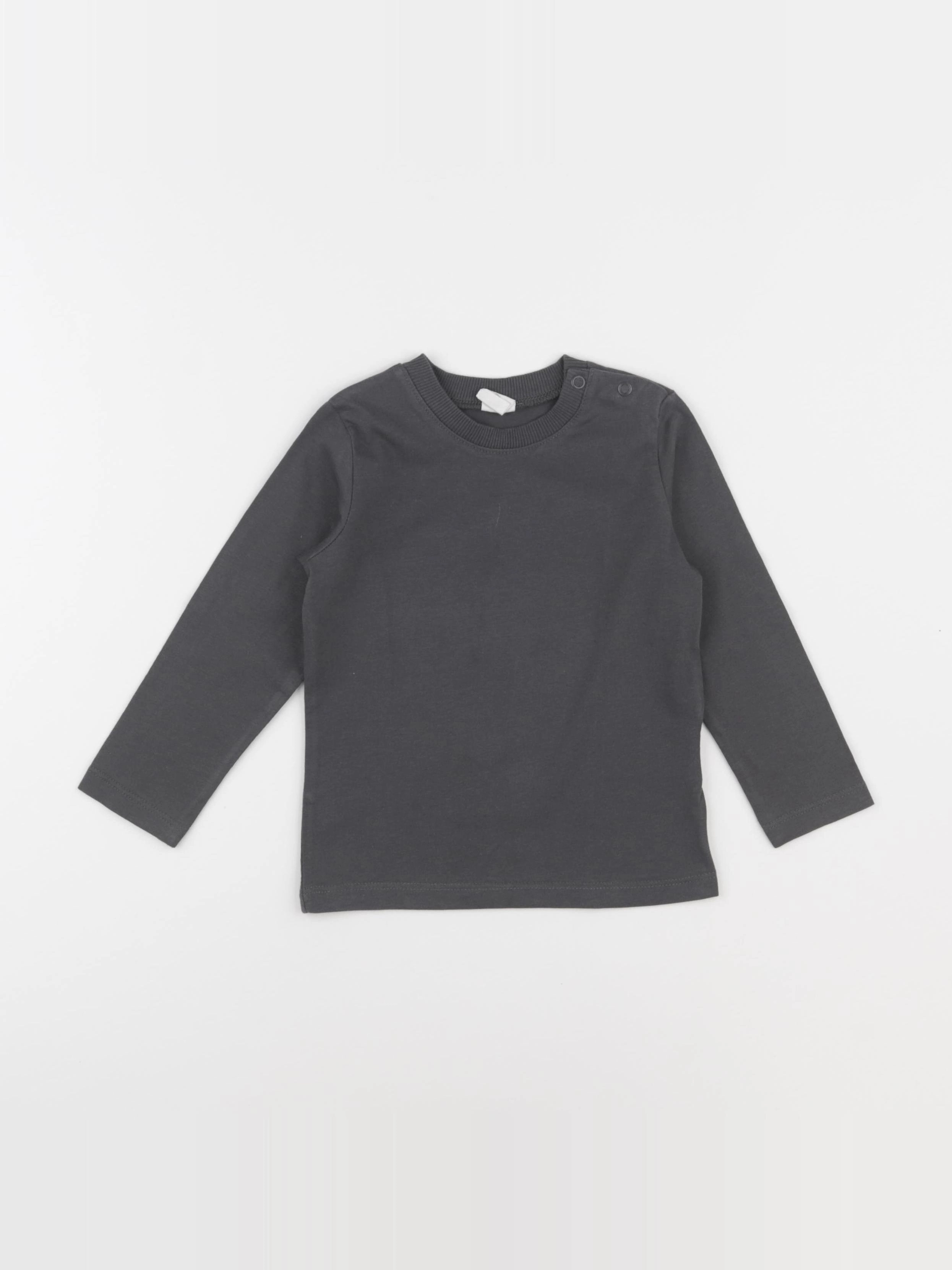 H&M - tee-shirt gris - 12/18 mois