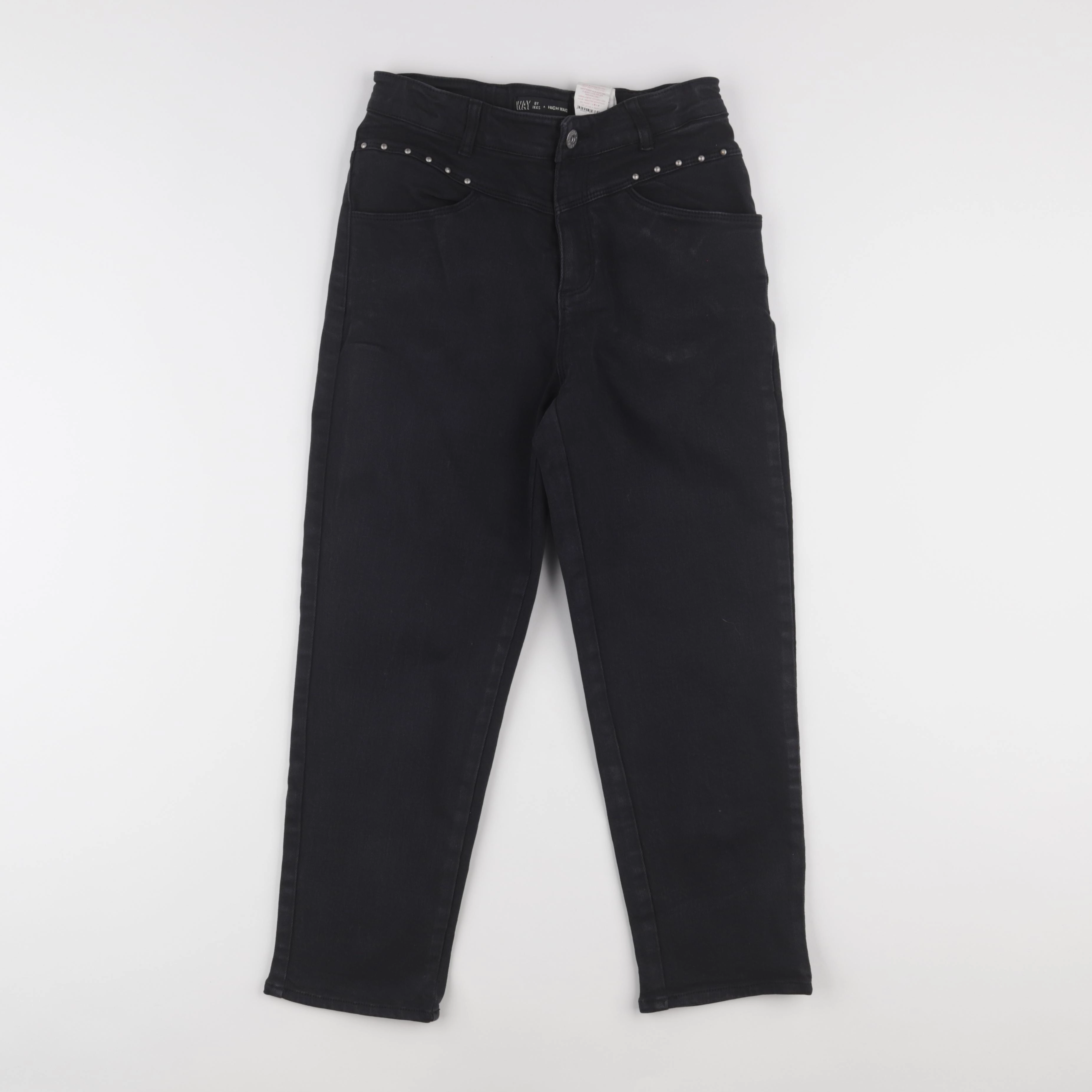 IKKS - jean noir - 12 ans