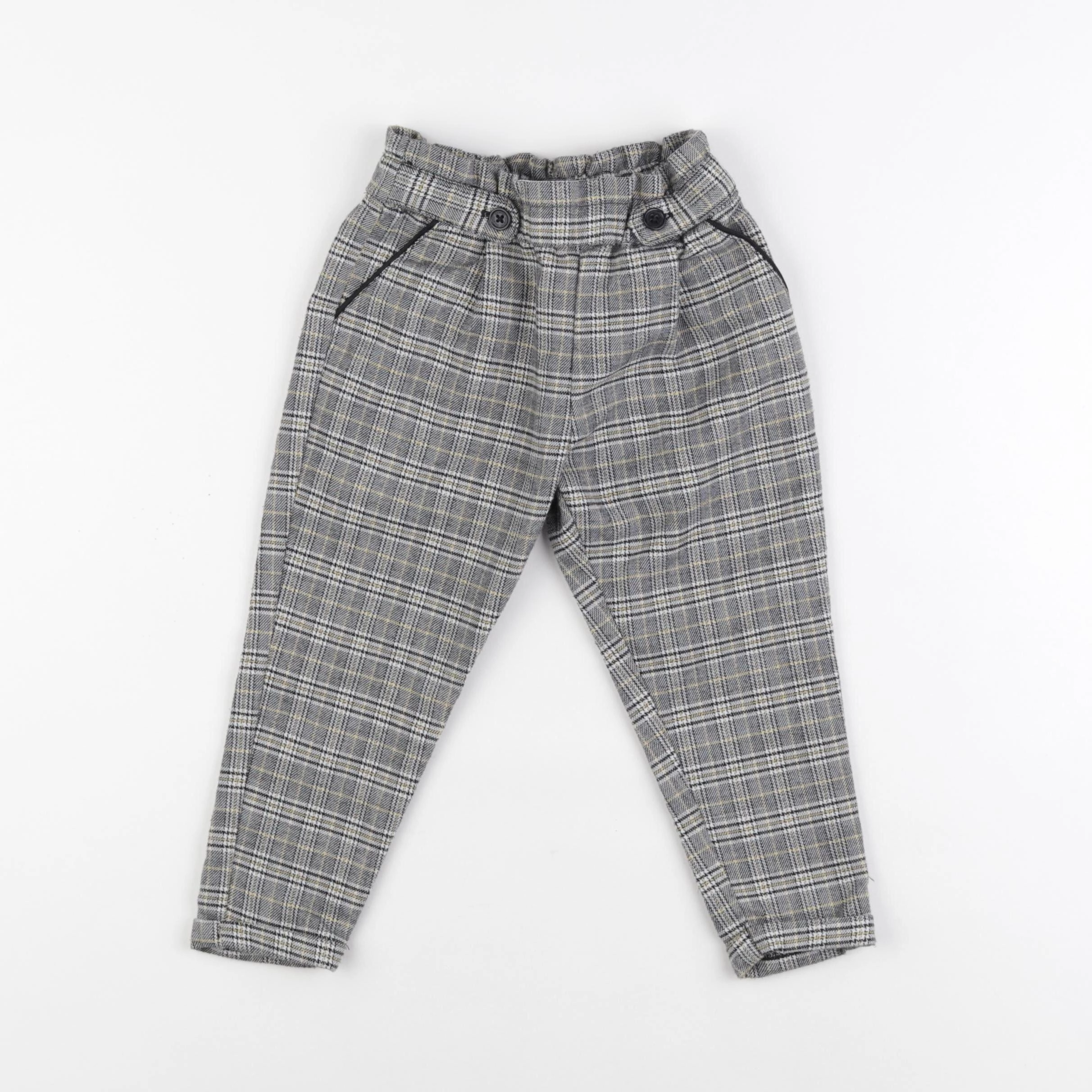 Okaidi - pantalon noir - 3 ans