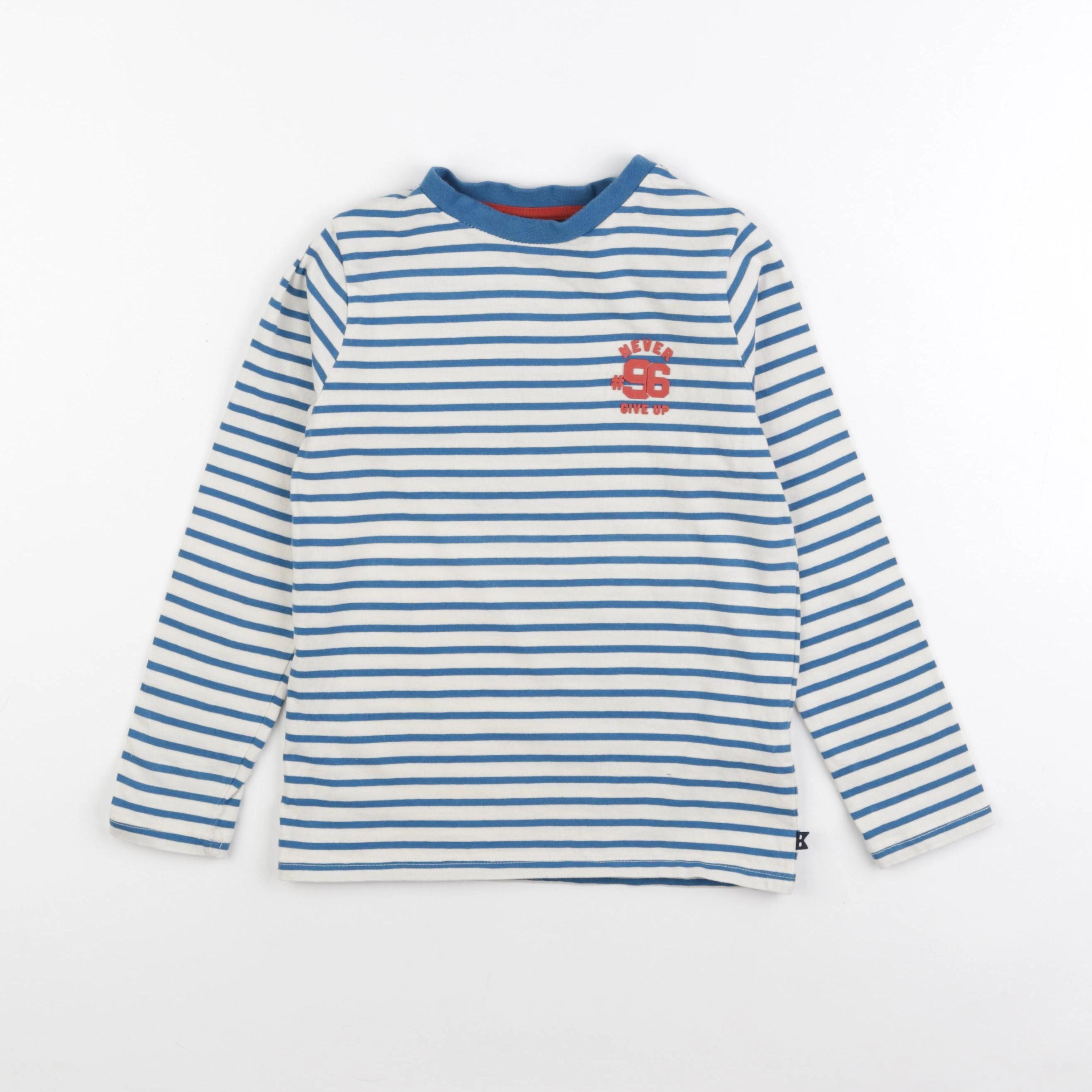 Okaidi - tee-shirt bleu - 8 ans