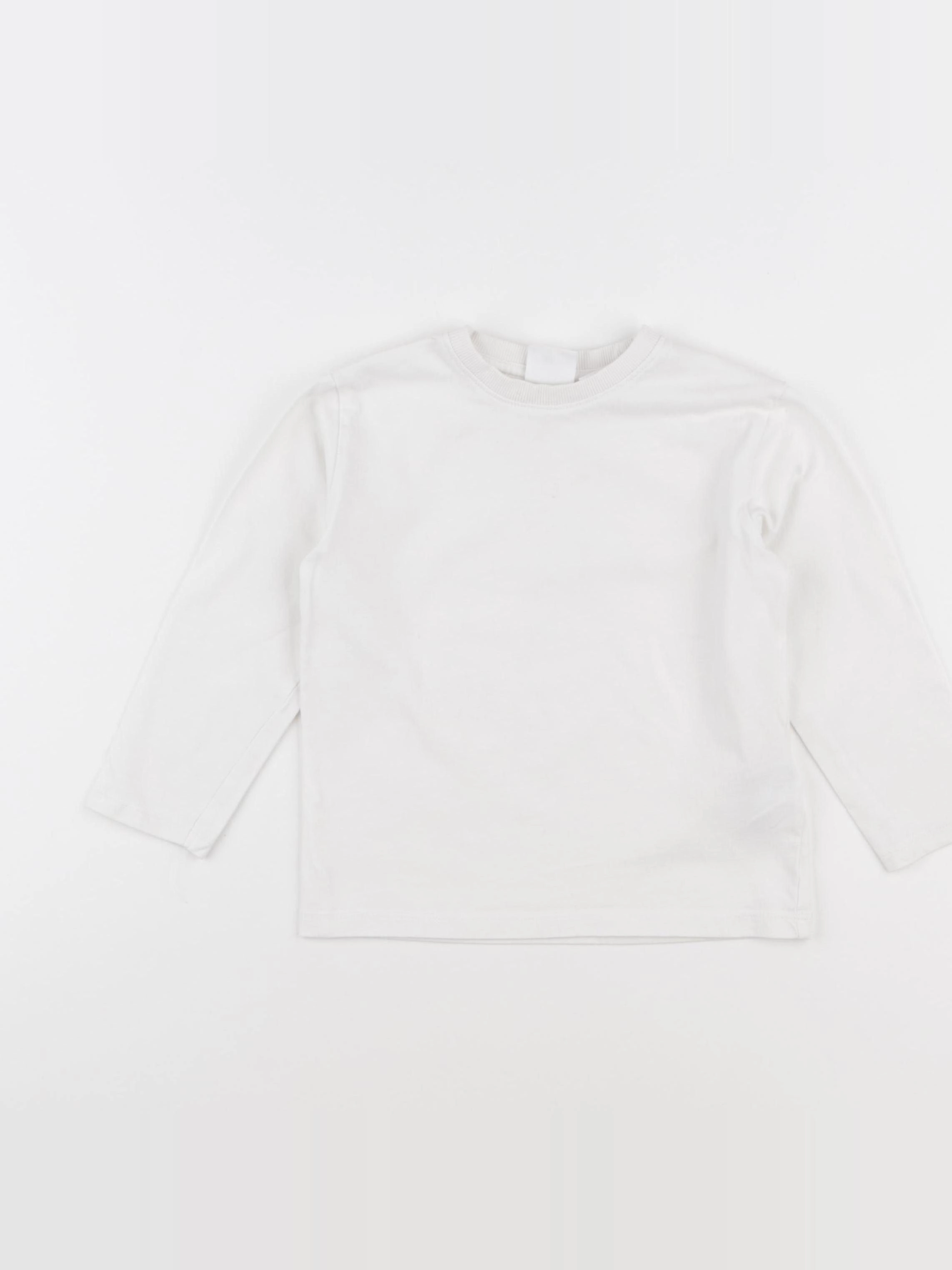 Zara - tee-shirt blanc - 2/3 ans
