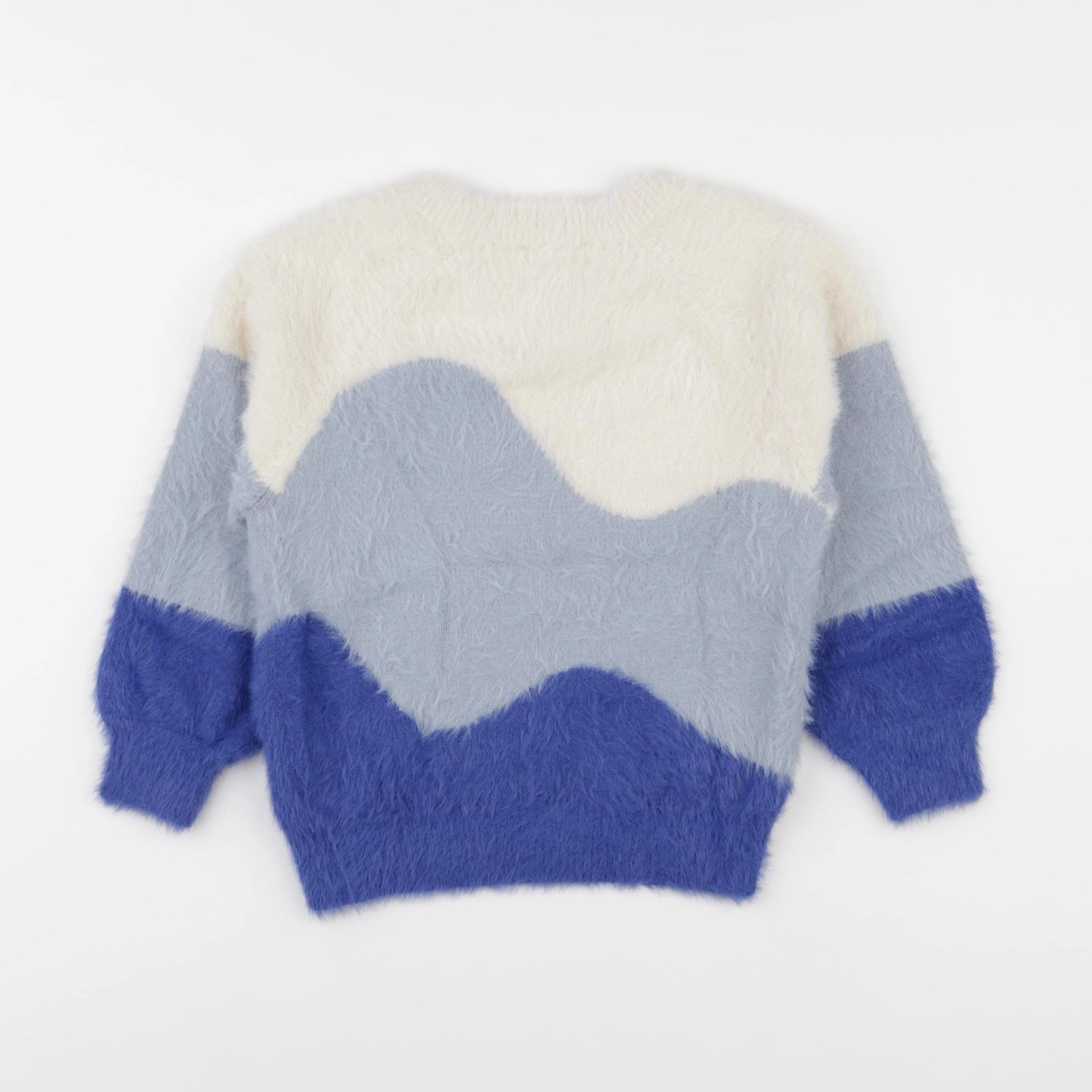 Monoprix - pull bleu - 5 ans