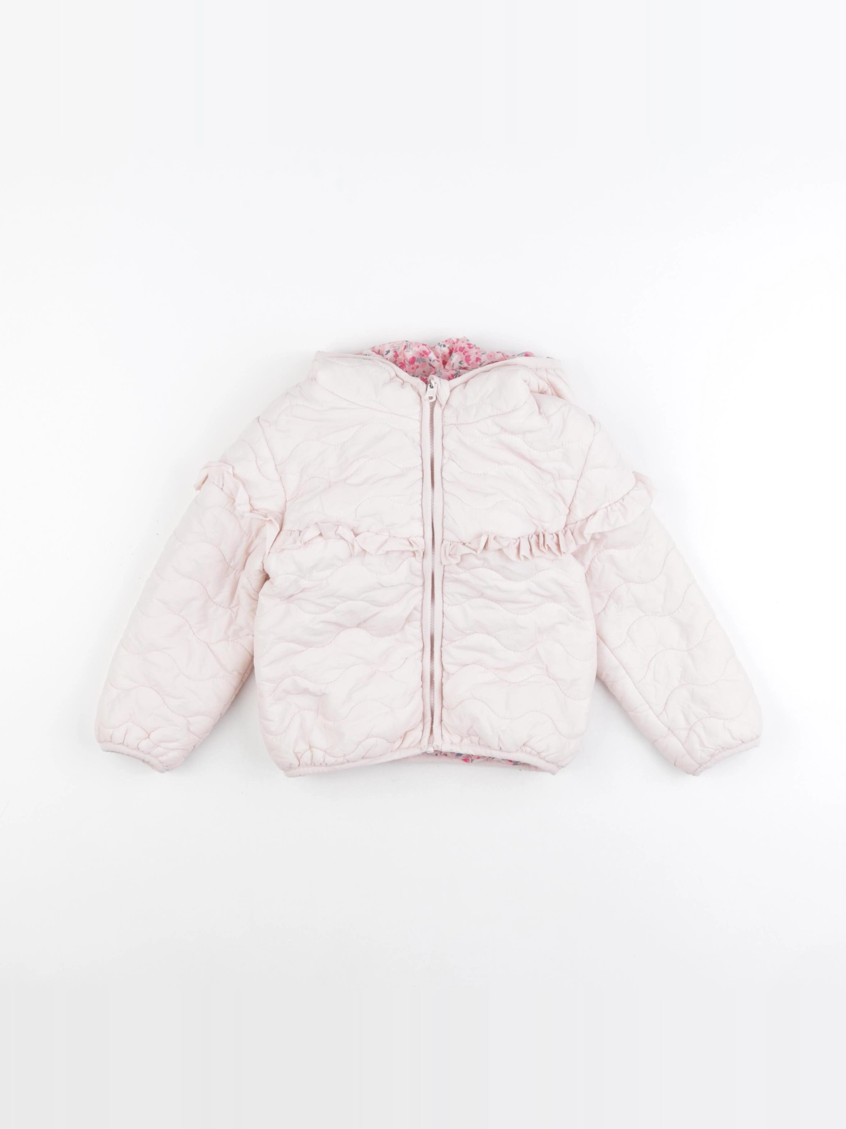 Tape à l'oeil - doudoune rose - 2/3 ans