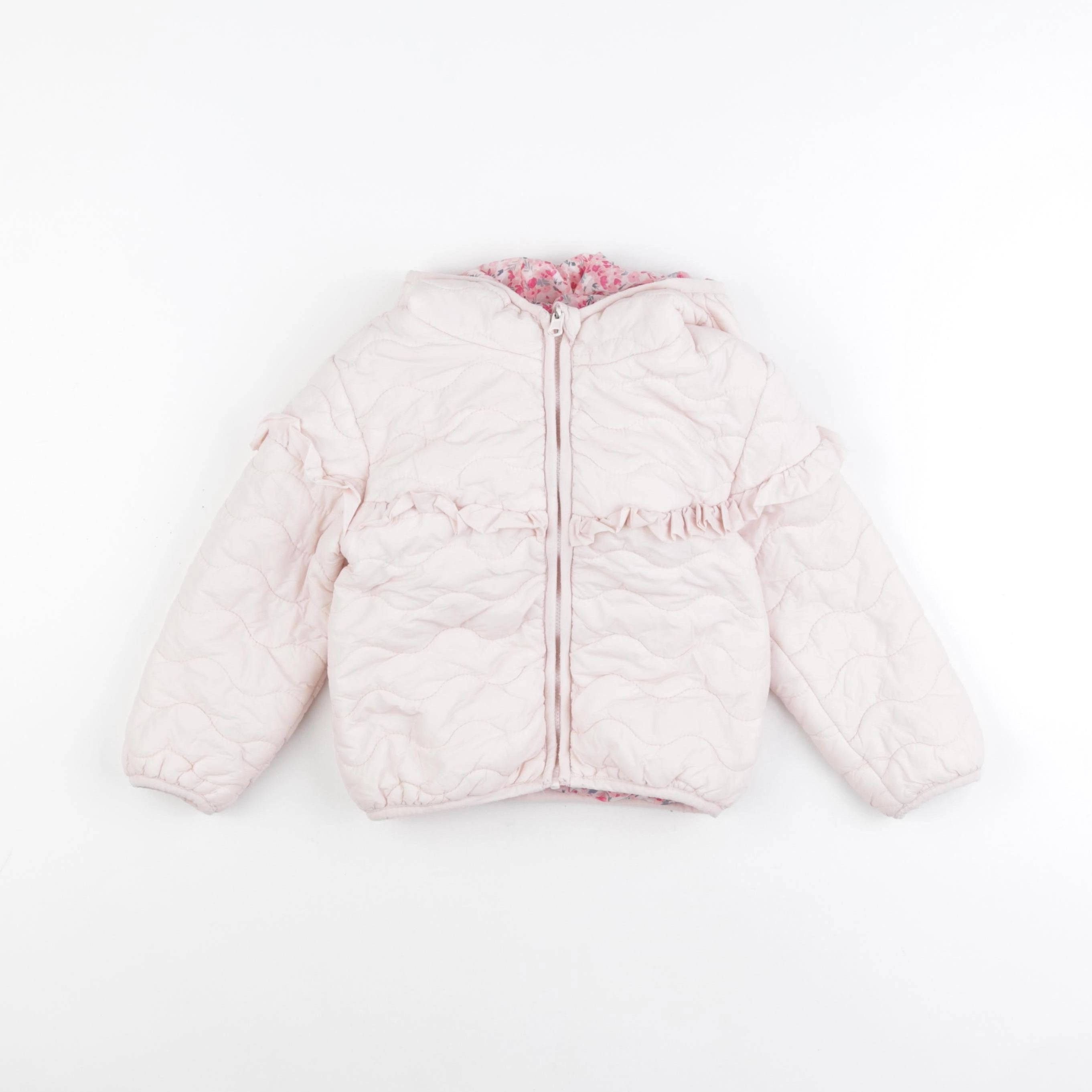 Tape à l'oeil - doudoune rose - 2/3 ans