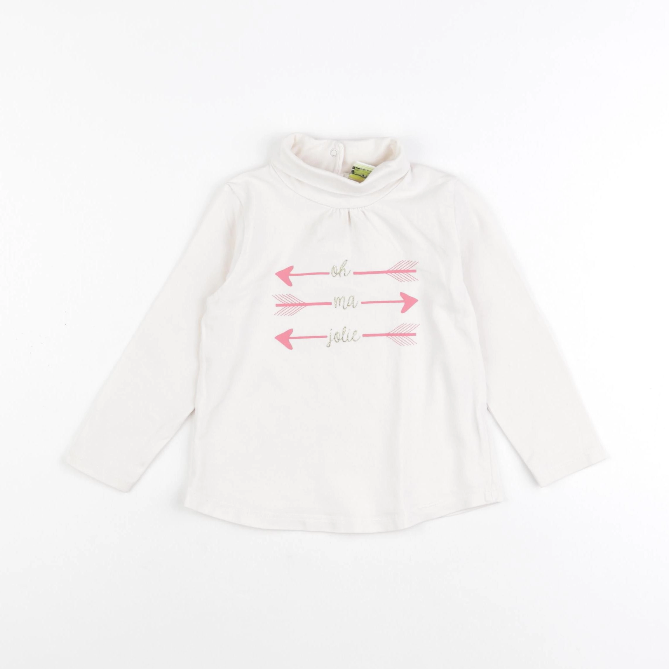 Tape à l'oeil - tee-shirt blanc - 24 mois