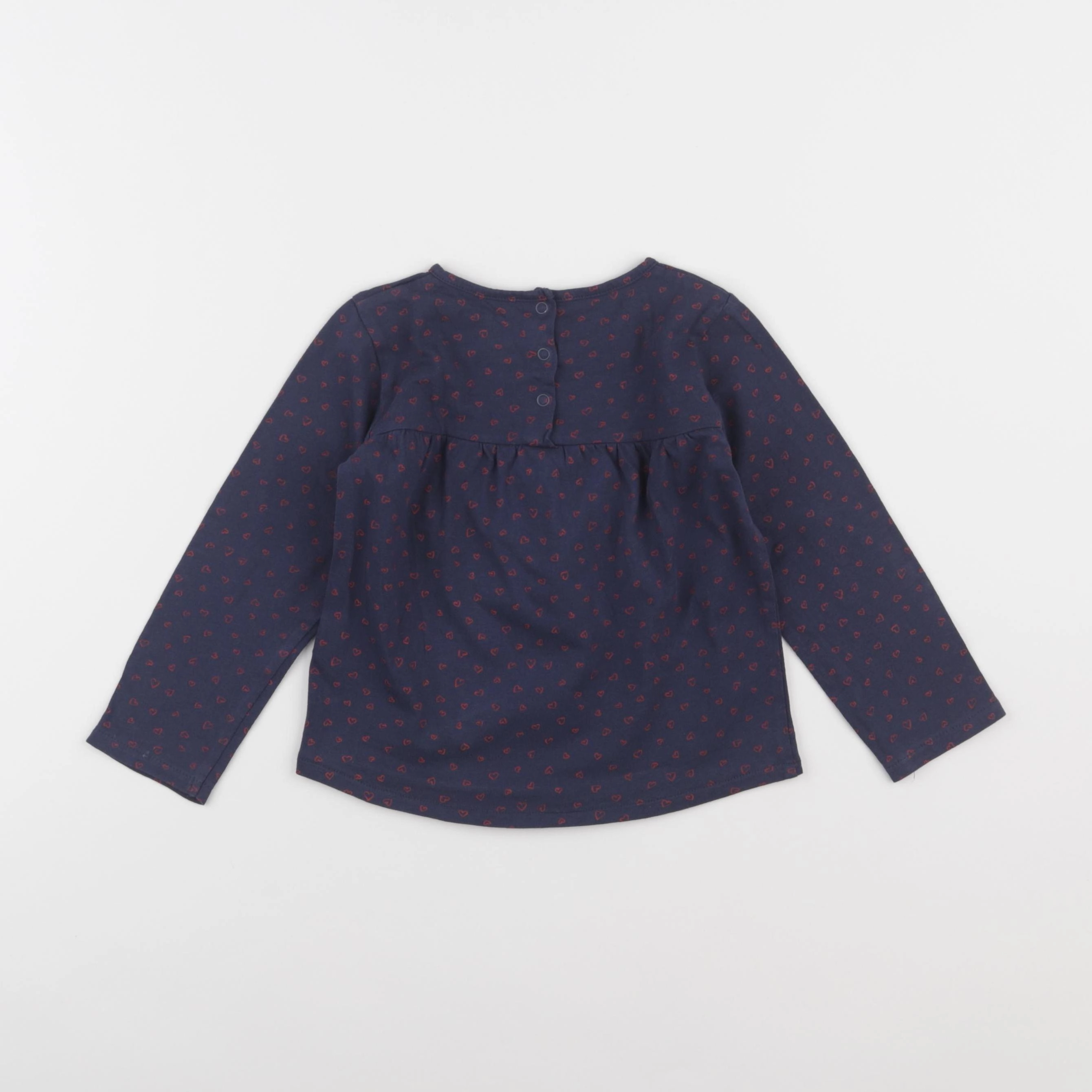 Vertbaudet - tee-shirt bleu - 3 ans