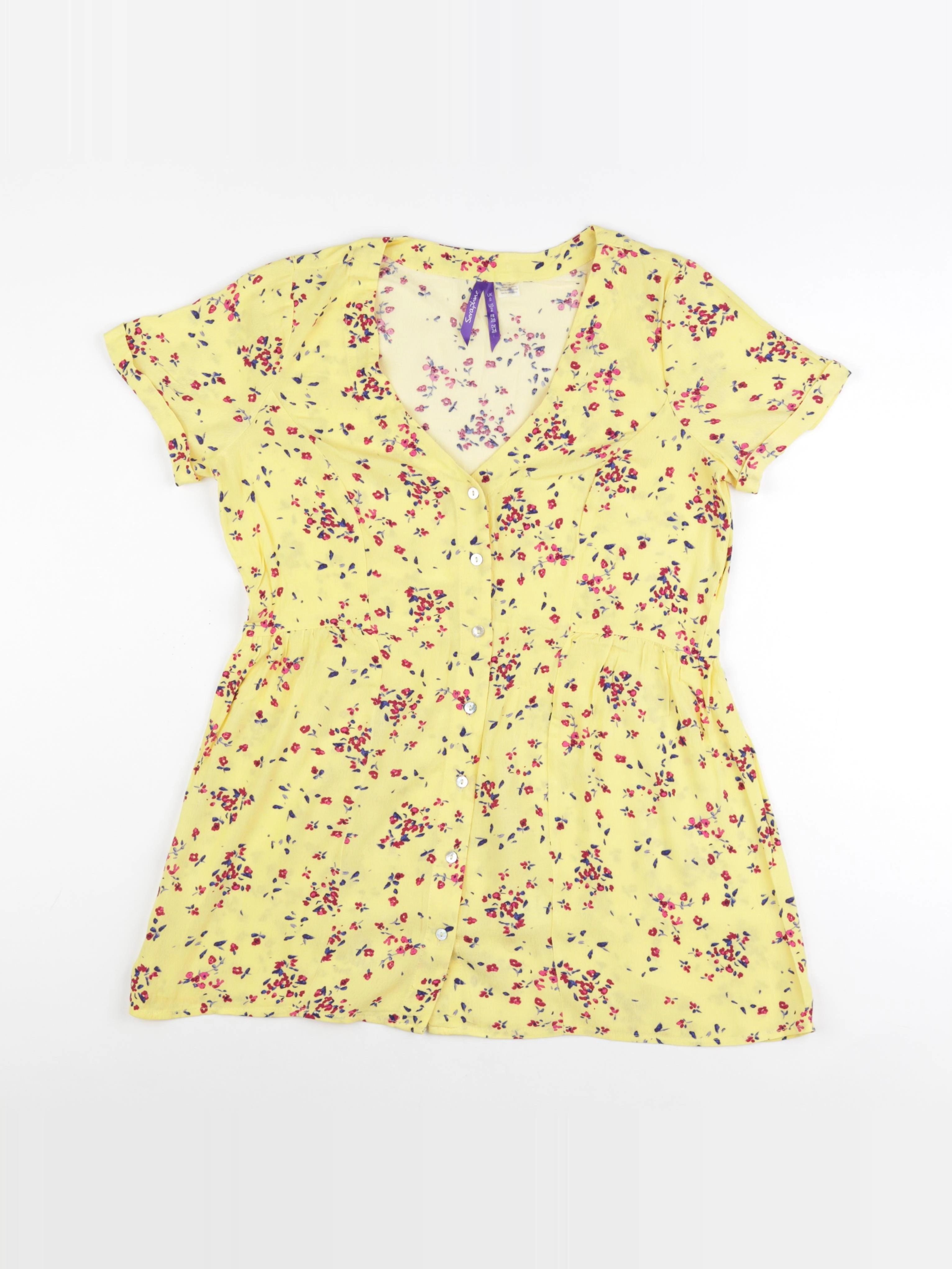 Seraphine - blouse grossesse jaune - 36