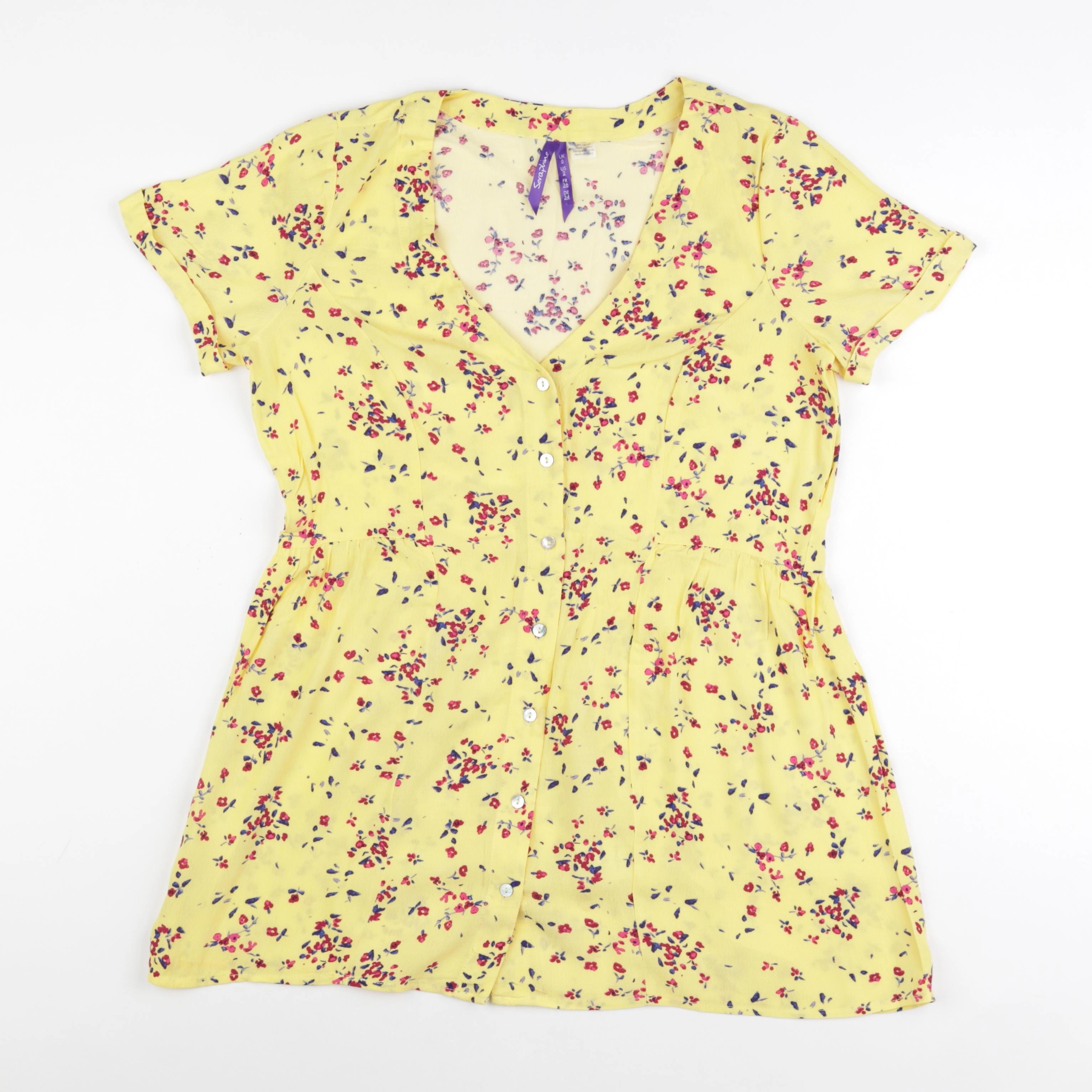 Seraphine - blouse grossesse jaune - 36