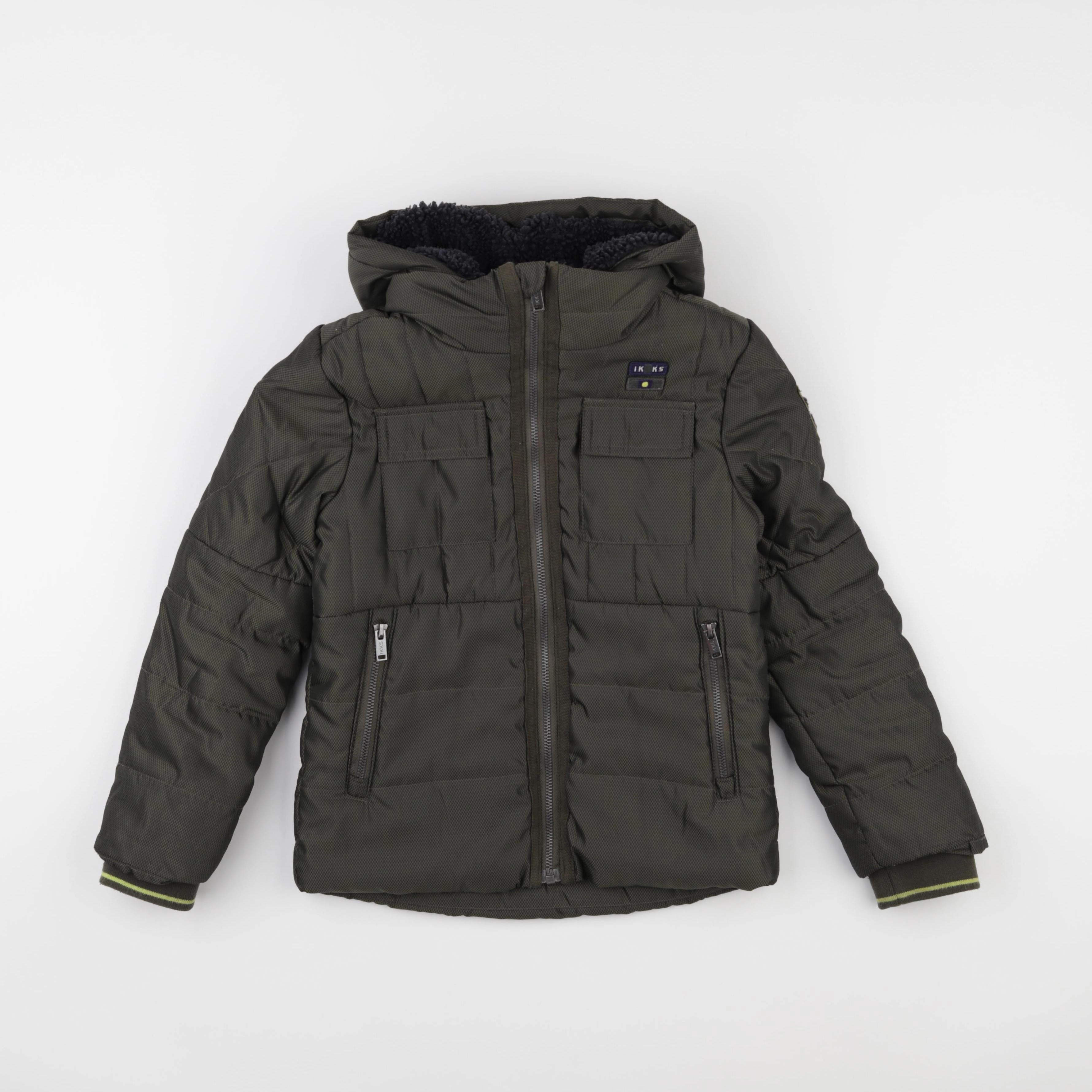 IKKS - doudoune vert - 8 ans